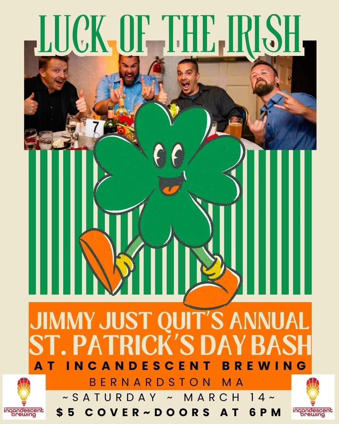 JJQ Saint Patty's Party