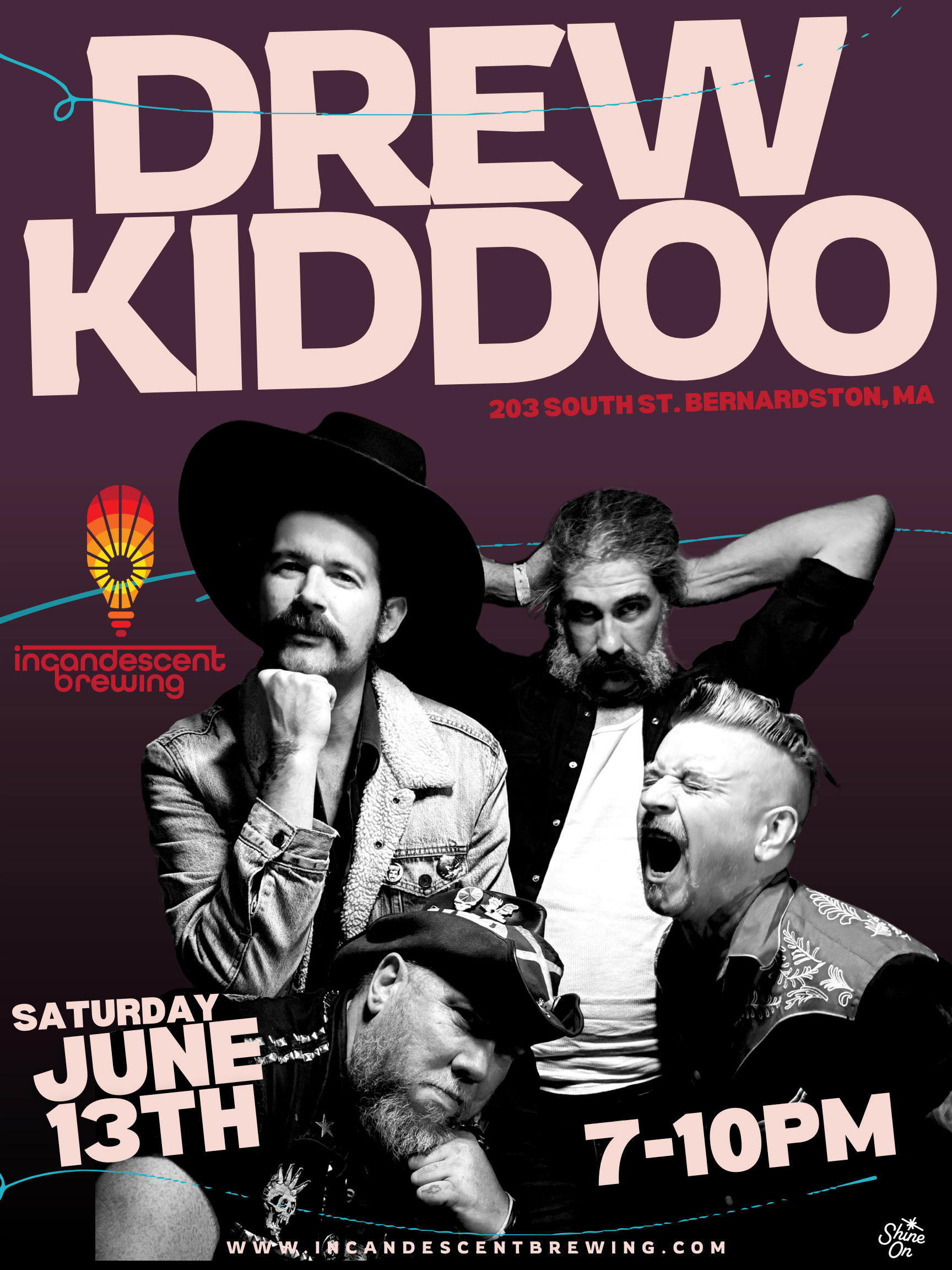 Drew Kiddoo & The Blackouts: Ticketed Show