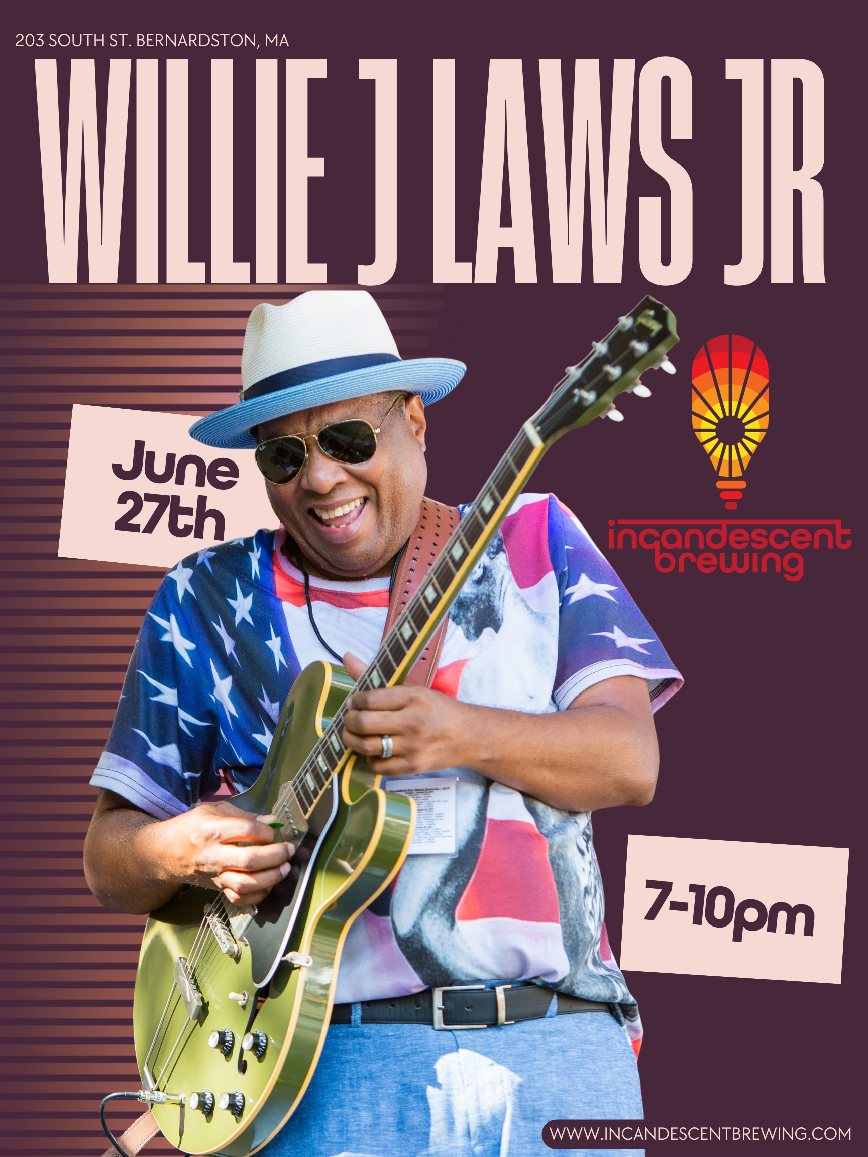 Willie J. Laws Jr Band: Ticketed Show