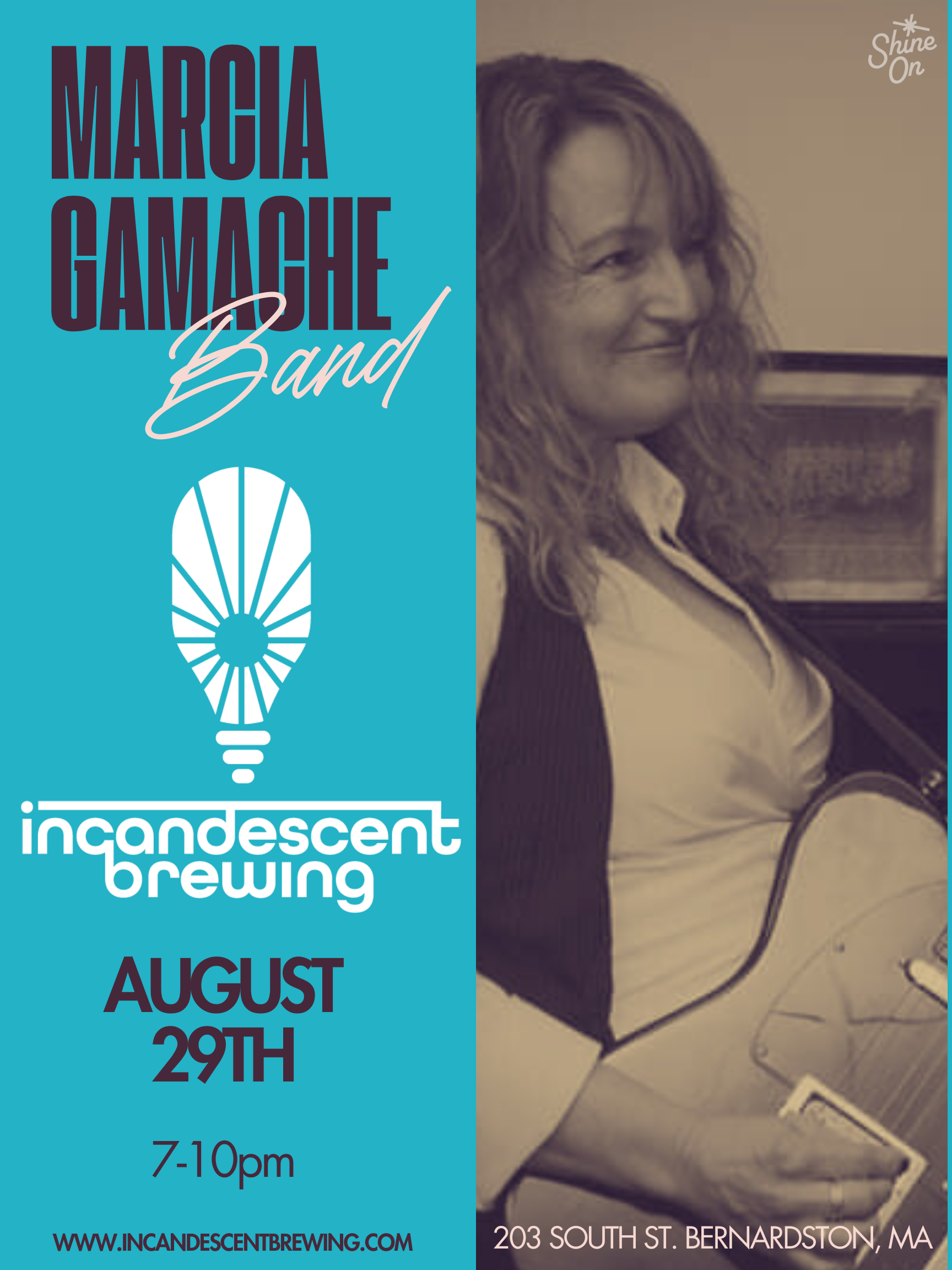 Marcia Gamache Band: Ticketed Show