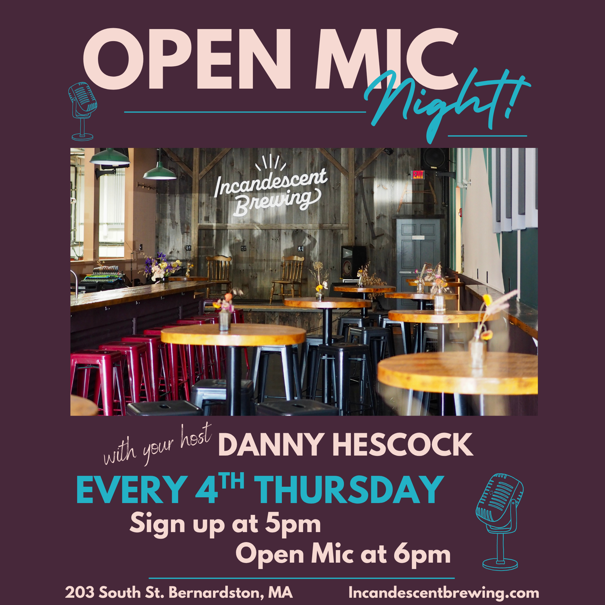 Open Mic with Danny Hescock