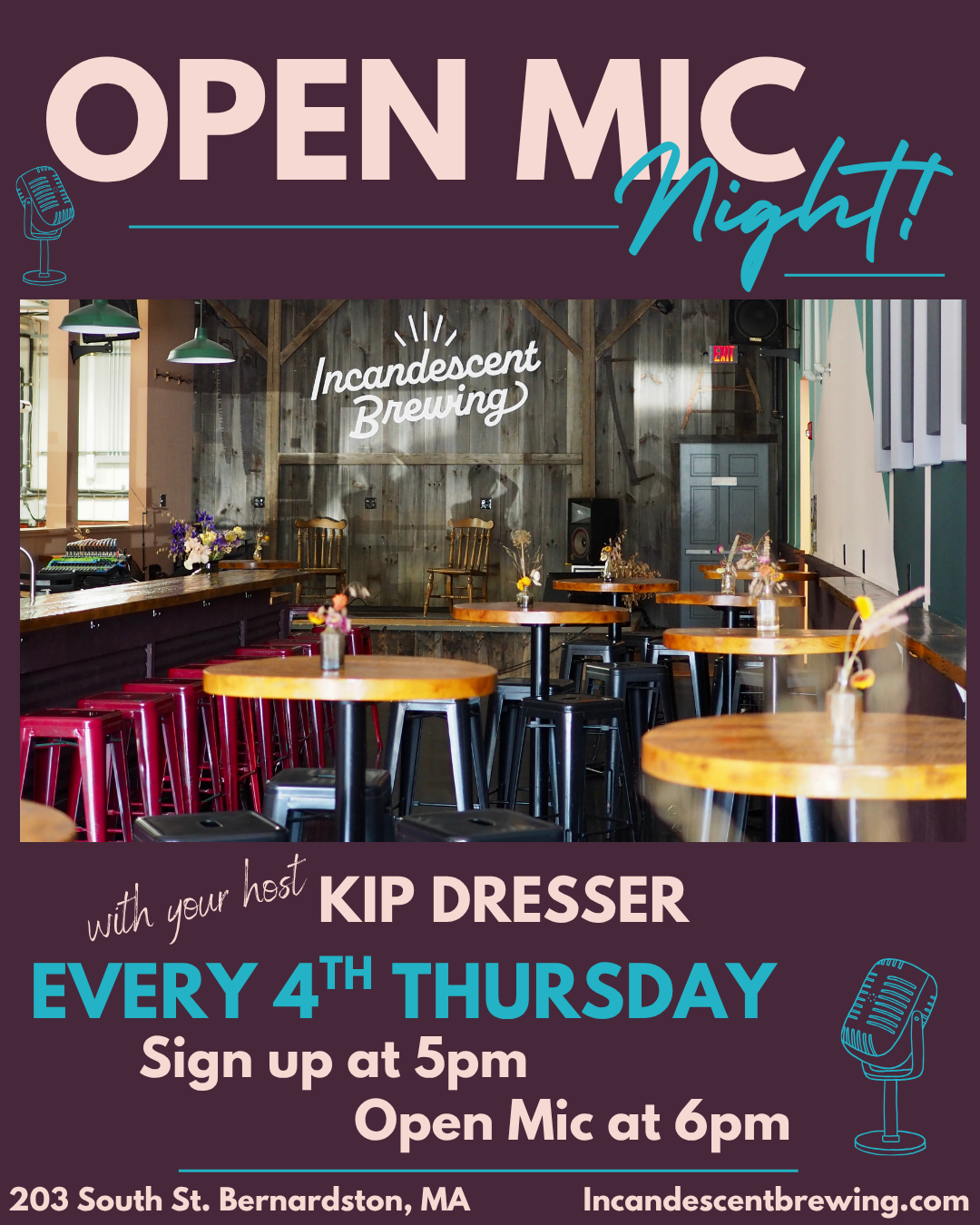Open Mic w/Kip Dresser