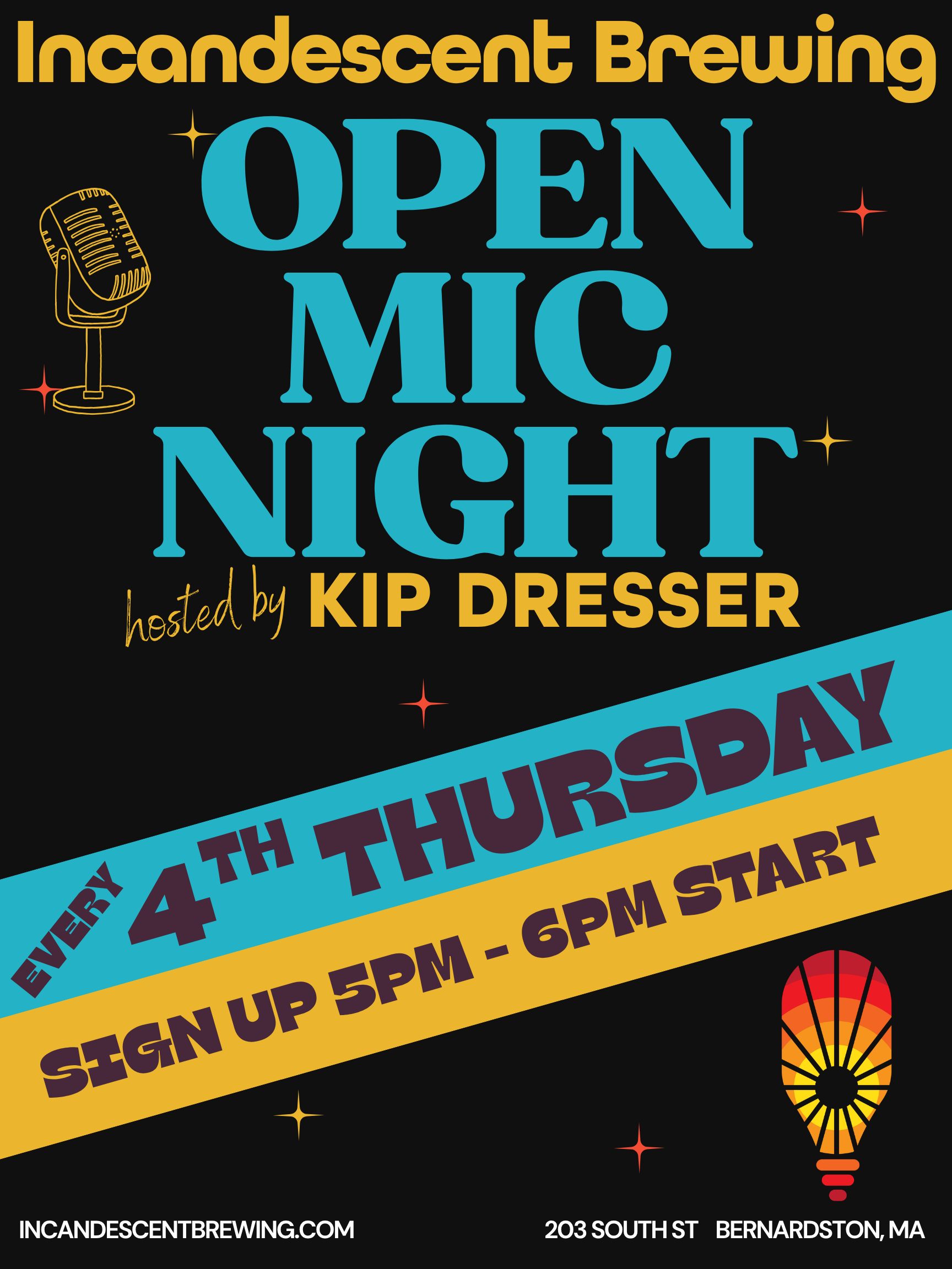 Open Mic w/Kip Dresser