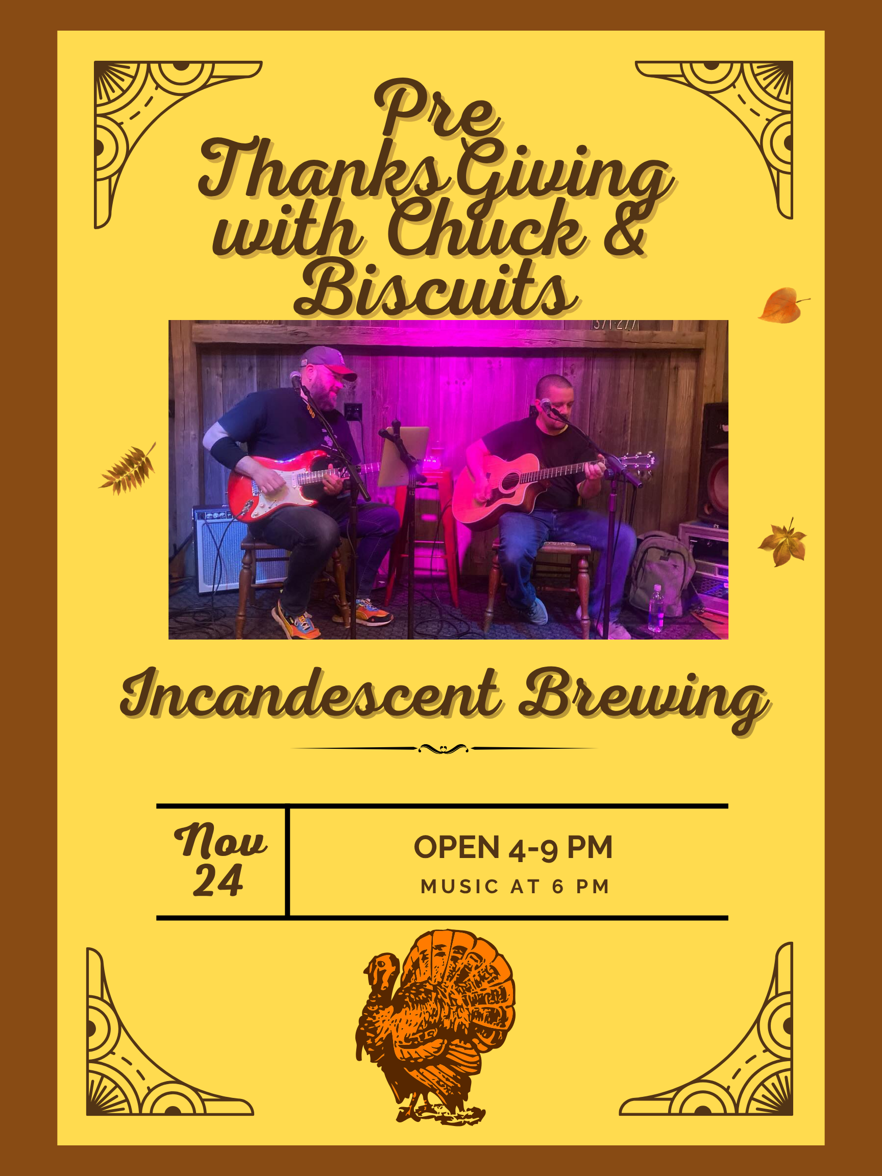 Pre-Thanksgiving with CHUCK & BISCUITS!