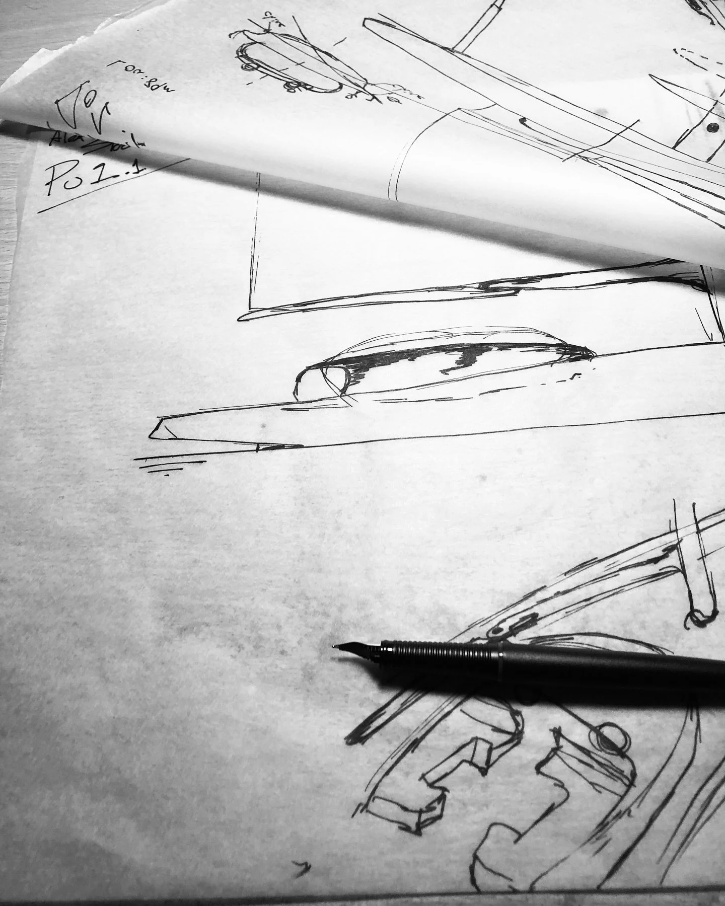 Sketching, doodling, plotting out our ideas onto paper&hellip; 💡 

#yacht #design #yachtdesign #luxury #lifestyle #luxurylifestyle #exteriordesign #interiordesign #boat #new #comingsoon #slade #asyachts #superyacht #superyachts #navalarchitecture #a