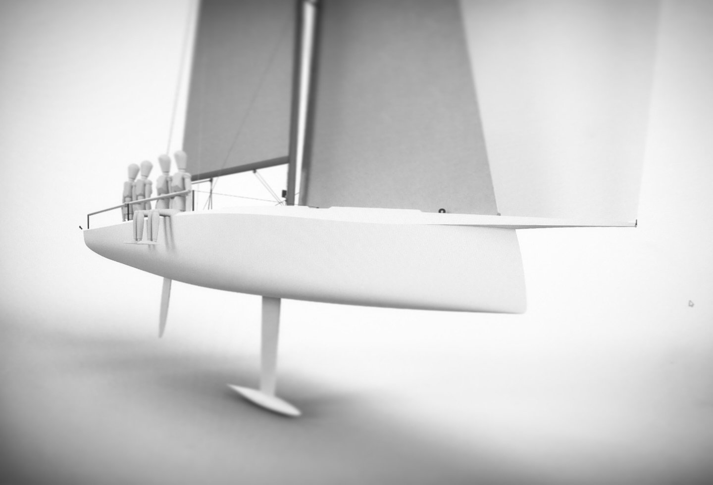 Developing forms, function and foils&hellip; whilst we work away supporting our clients on large motor yachts, we still can&rsquo;t help but play with boats that sail! 

#yachtdesign #designedinbritain #superyacht #design #navalarchitecture