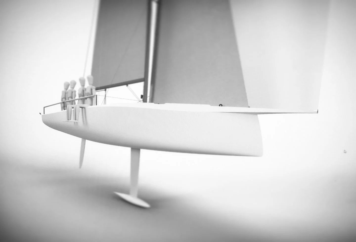 Developing forms, function and foils&hellip; whilst we work away supporting our clients on large motor yachts, we still can&rsquo;t help but play with boats that sail! 

#yachtdesign #designedinbritain #superyacht #design #navalarchitecture