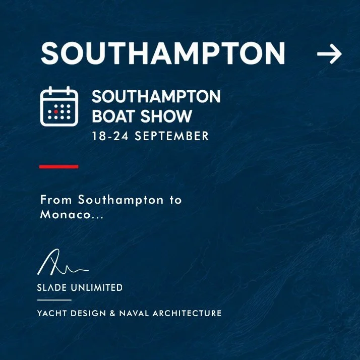 @slade_unltd are looking forward to a busy September! @sotonboatshow followed by @monacoyachtshow_official .

Excited to meet new people, catch up with old friends and talk all things yachts.

See you there! ⚓

#SouthamptonBoatShow #MonacoYachtShow #