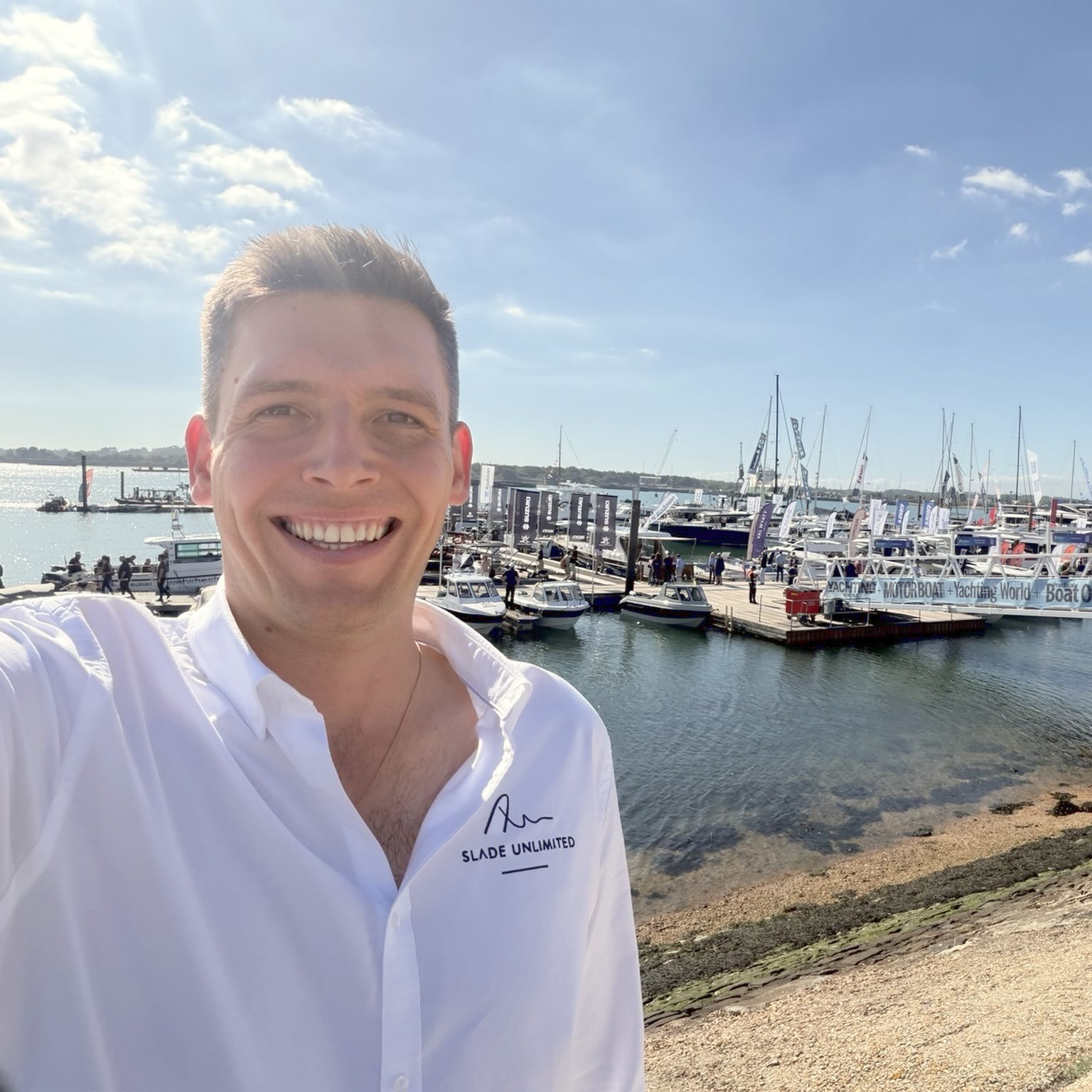 Back down @sotonboatshow yesterday. Smaller than before, but in some ways felt better, with some great things to see.

Great to step aboard and see the new @clipperevents @clipperrace yacht and get a tour, along with seeing the finalists superb work 