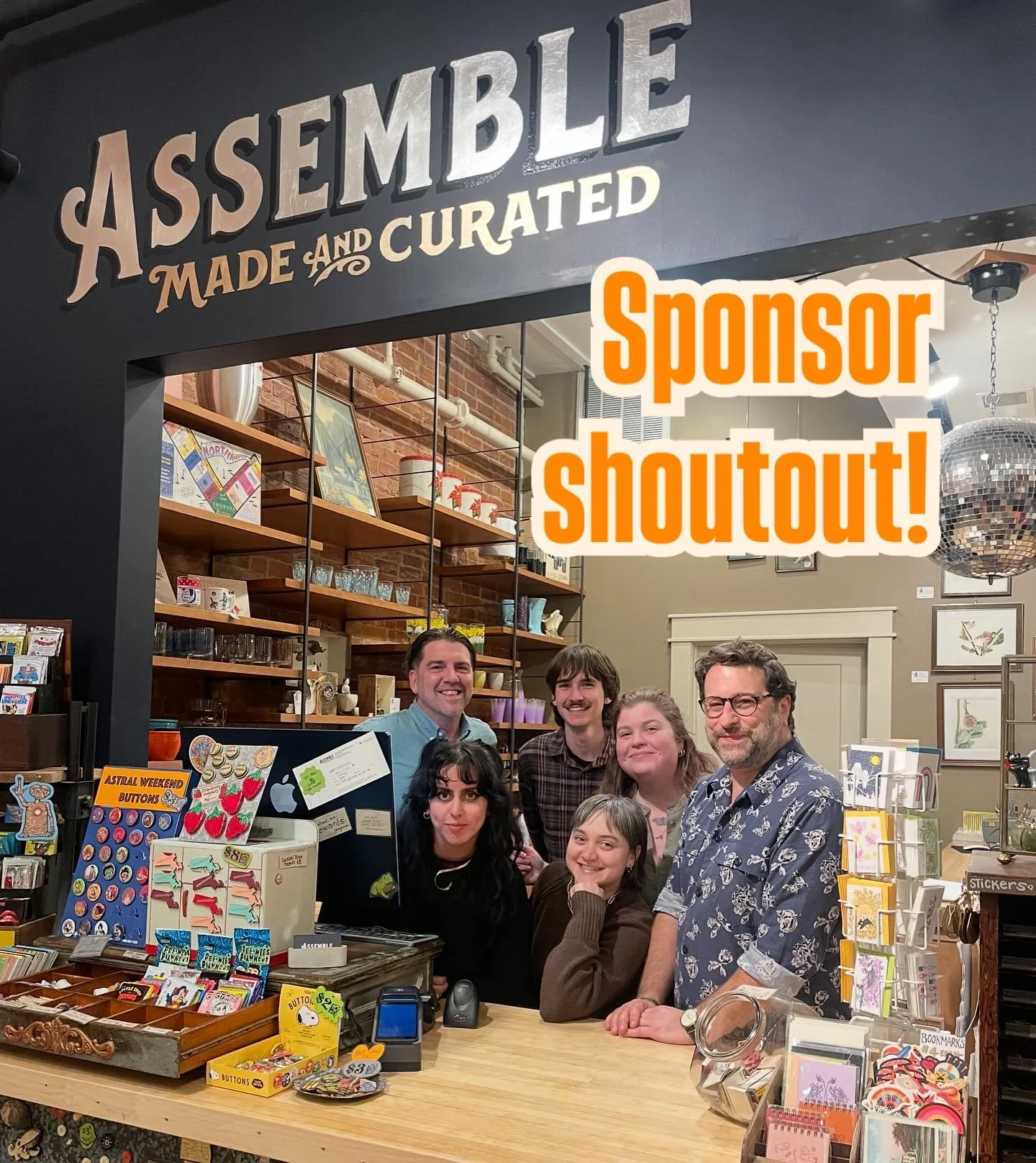 A great big thank you to @assemblenorthampton for their generous support for Market Street Market 2026. We love Assemble&rsquo;s energy and dedication to local independent artists. Thank you so much Justin!! We look forward to having Assemble with us