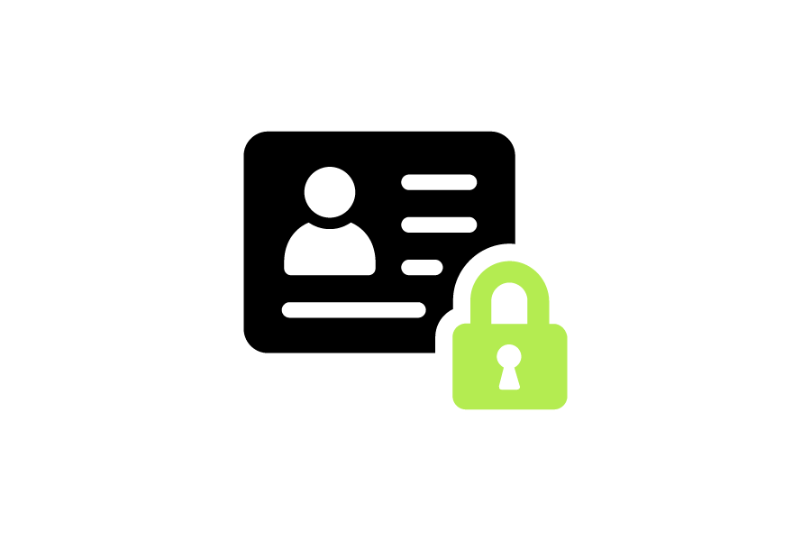 Illustration of a padlock with a keyhole, symbolizing security or privacy.