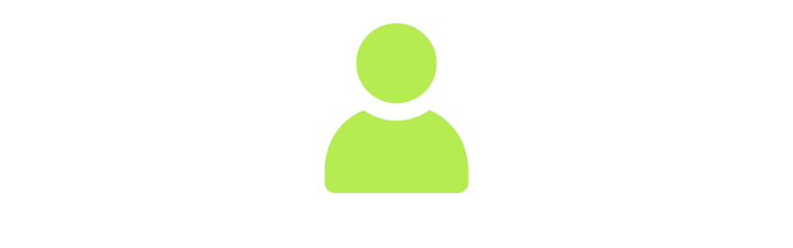 Icon of a person with a gear, indicating user settings or profile options.