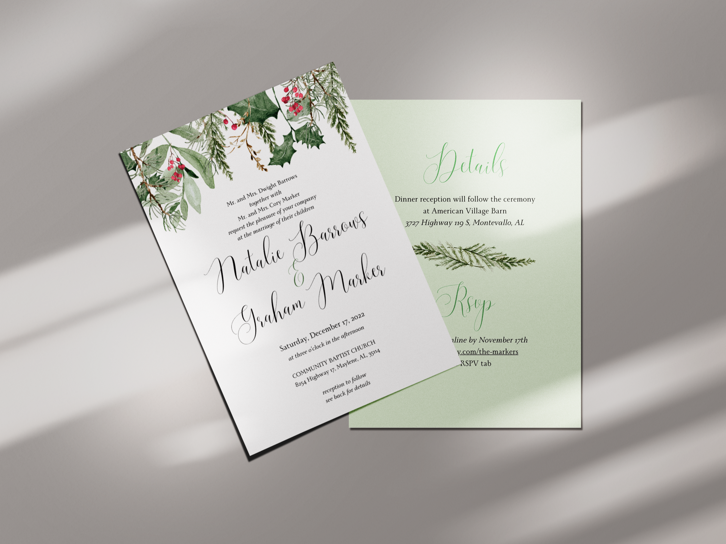 Wedding Invitation | Fall 2022