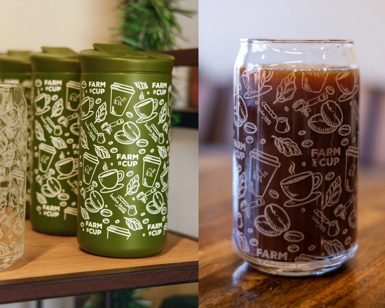 Seamless Pattern Design | Oct 2025 | Baba Java Coffee