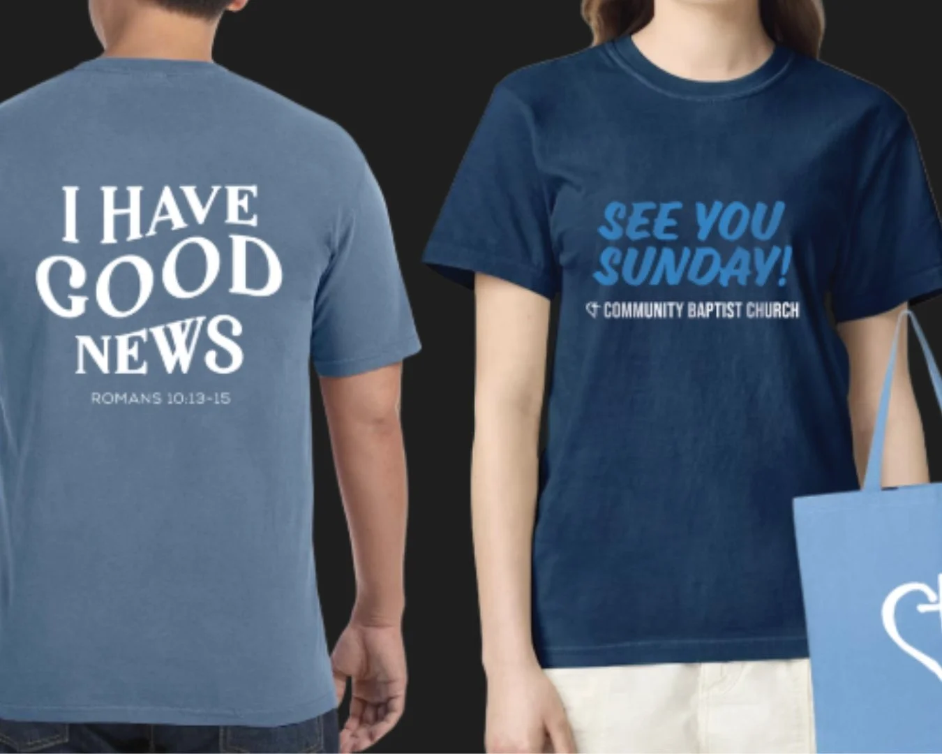 Merch Suite Designs | Aug 2025 | Community Baptist Church