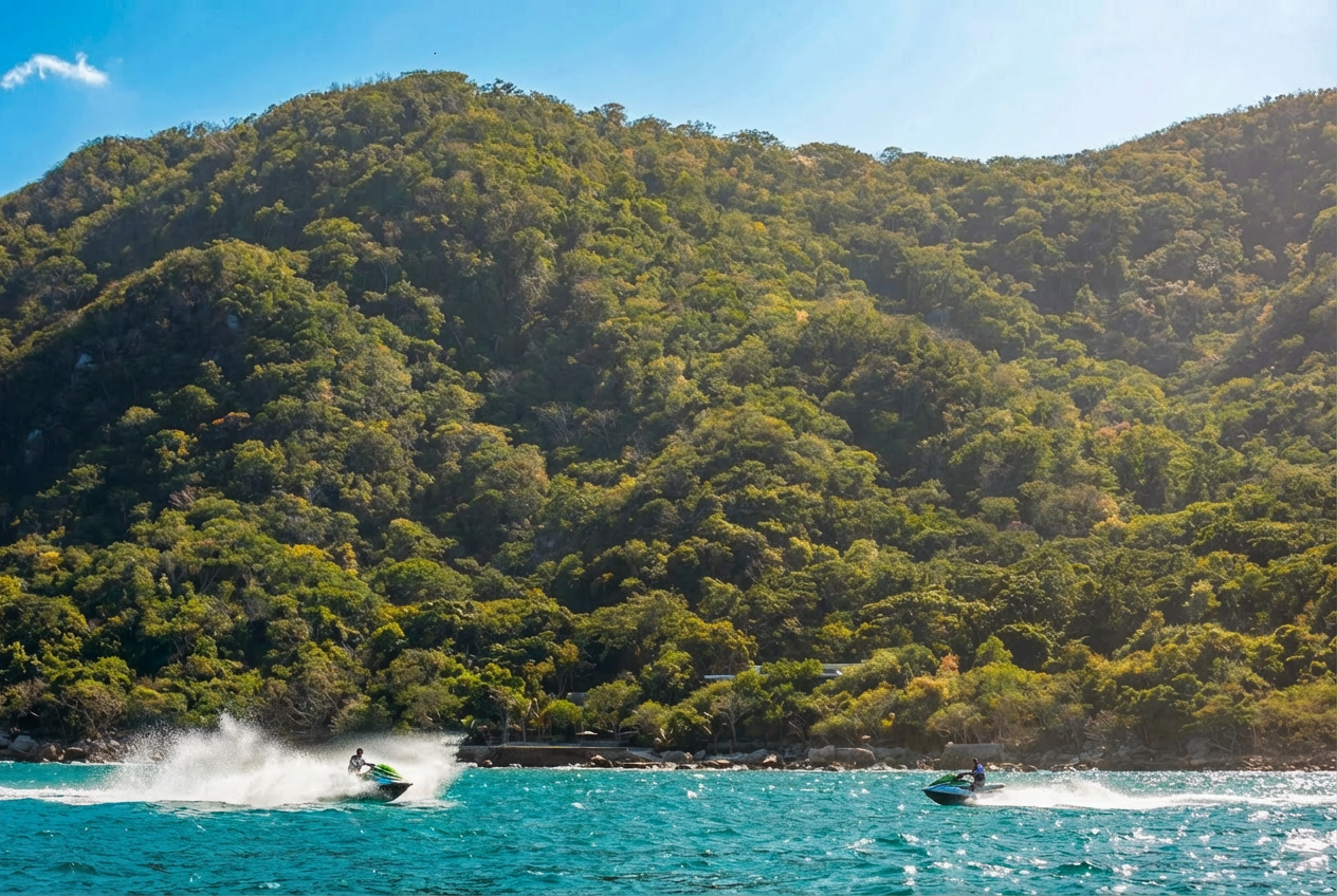  Jet Ski Excursions 
 
Add excitement to your stay with guided jet ski rides along the coast. Ideal for guests looking for a fast-paced adventure balanced with ocean views.