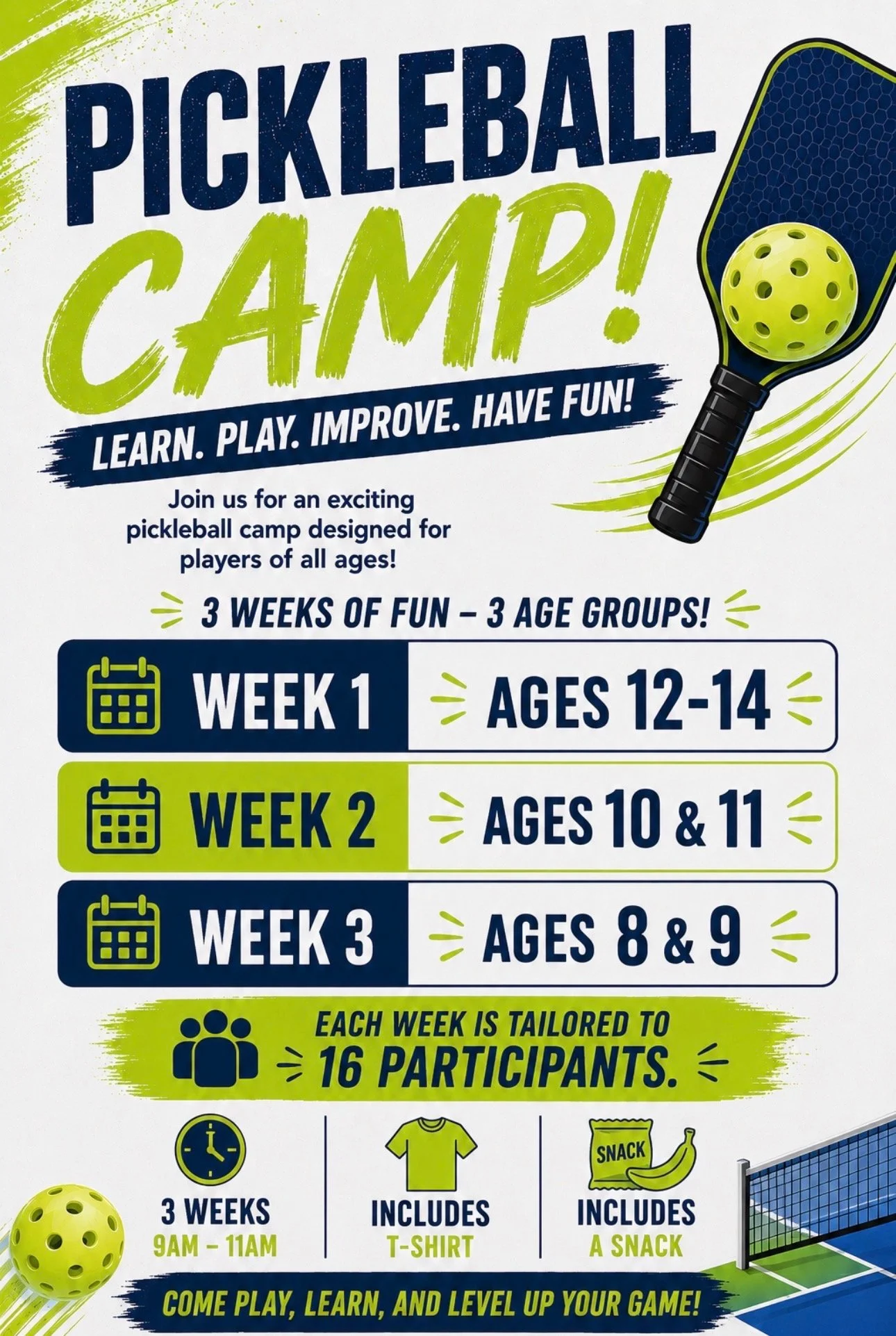 Pickleball Camp