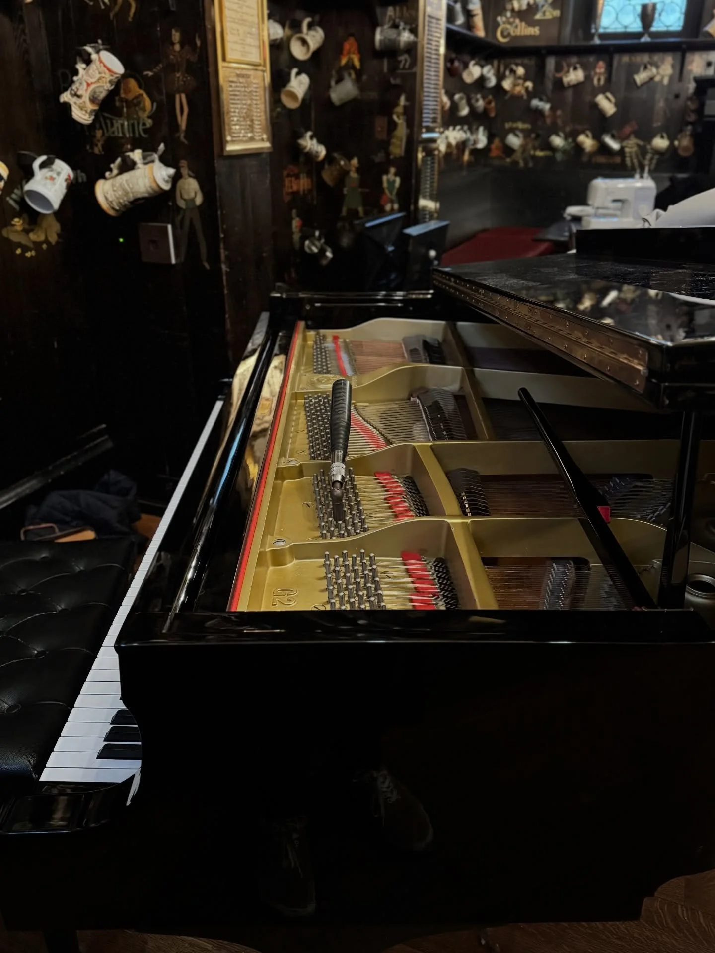 Amazing Yamaha pianos at UPenn's Mask and Wig Club 🎹