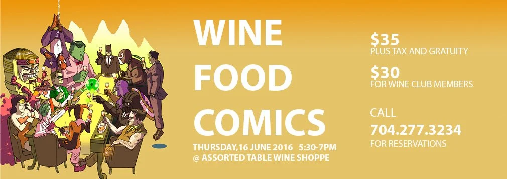 WINE | FOOD | COMICS 2016
