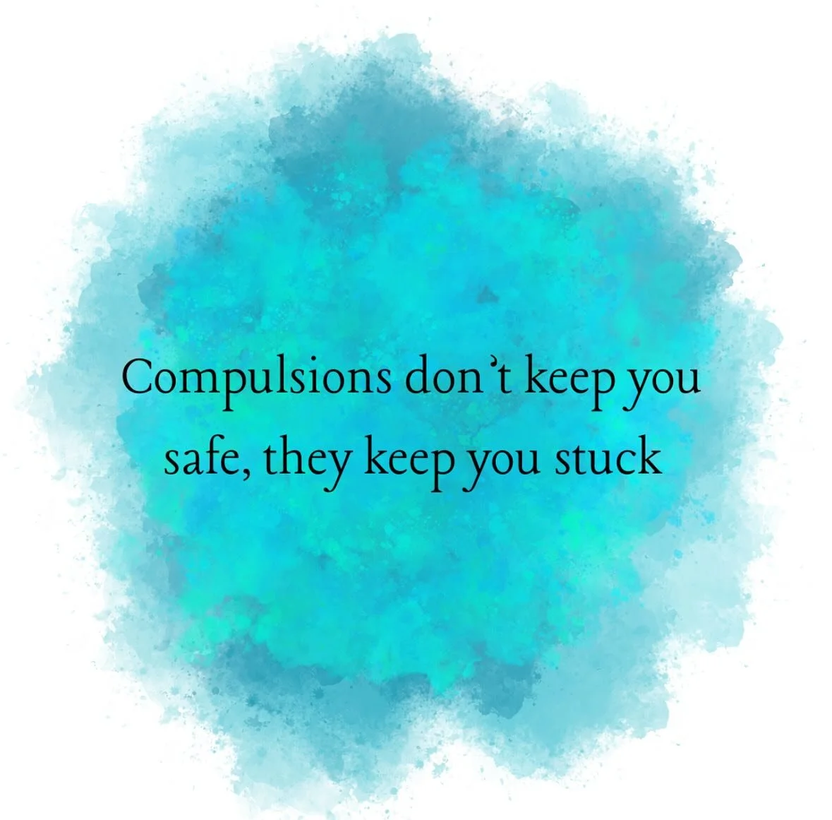 Compulsions feel protective in the moment. They trick you to think that they&rsquo;re keeping you safe, but they actually just make OCD stronger.

Each time you check, seek reassurance, or compulsively avoid, your brain learns that you can&rsquo;t ha