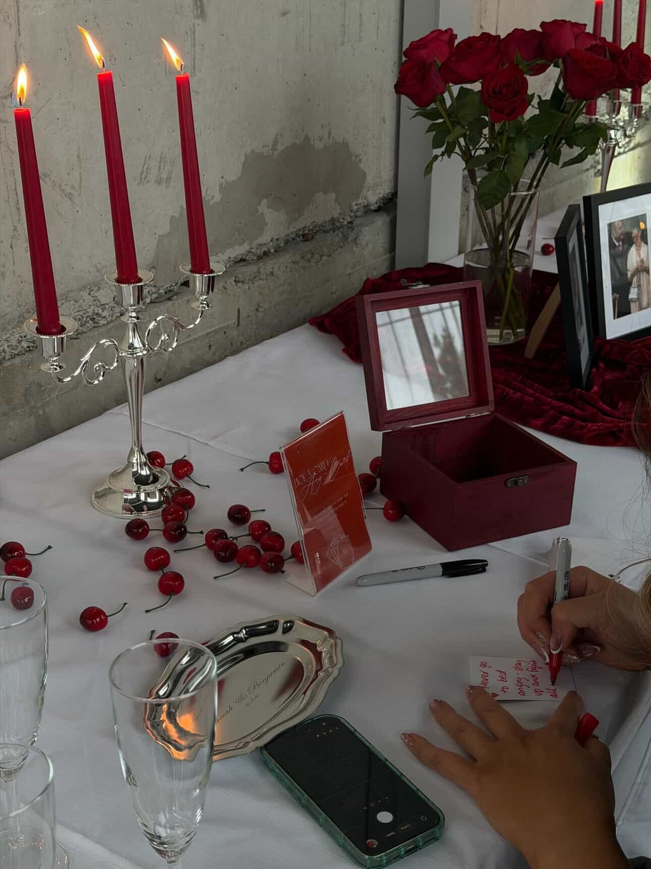 A moment for the detail at Tia &amp; Ben&rsquo;s wedding at Eventure. 🥀 

#weddingvenue #sydneyvenue #eventspace