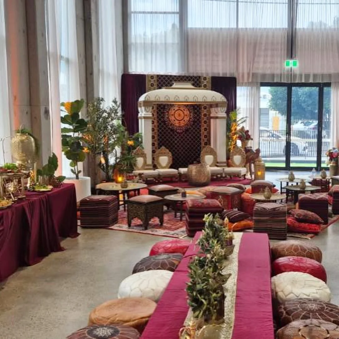 What a setup 😍 

A totally transformed space by @arabianhiresydney 
Our venue is purposely aesthetic on it&rsquo;s own but a blank canvas to make it whatever you want it to be! This amazing celebration completely changed the vibe. 

#partyvenue #syd