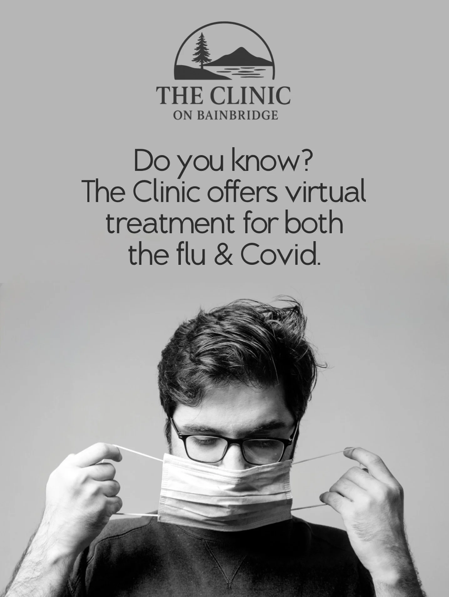 As soon as you have symptoms, give us a call. Time is of the essence with treatments for the flu &amp; Covid. 📱360-364-9488