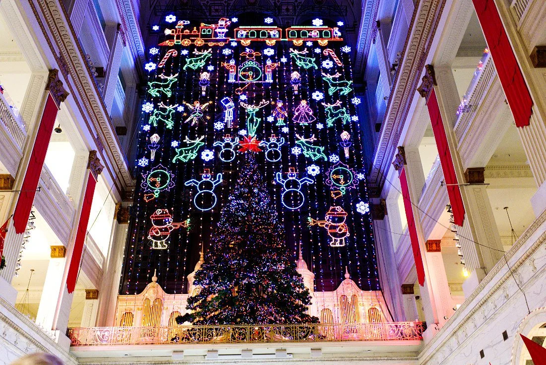 Grand Finale-Wanamaker Christmas Light Show in Philadelphia December 2025