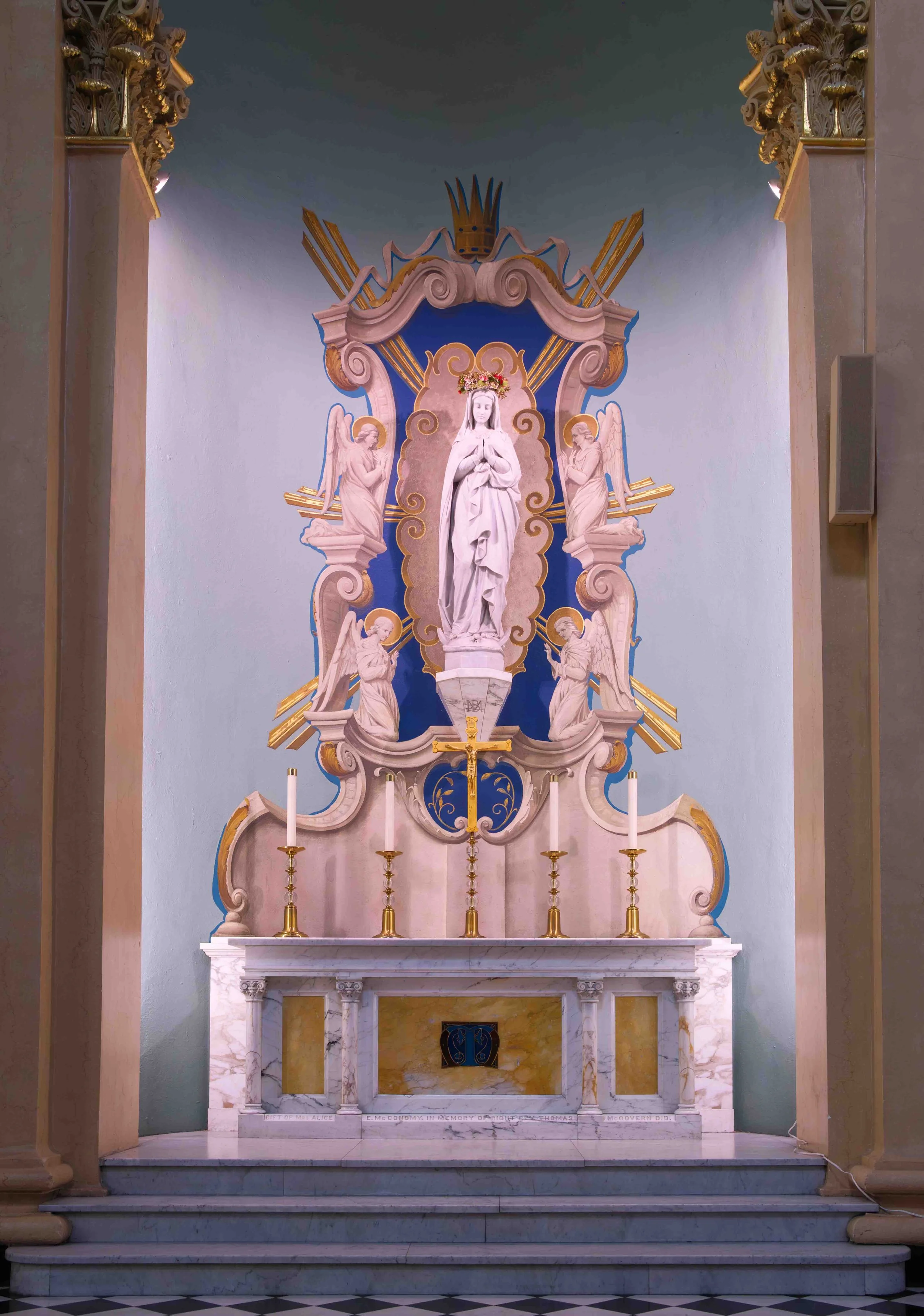 St Mary Altar at St Patrick Cathedral