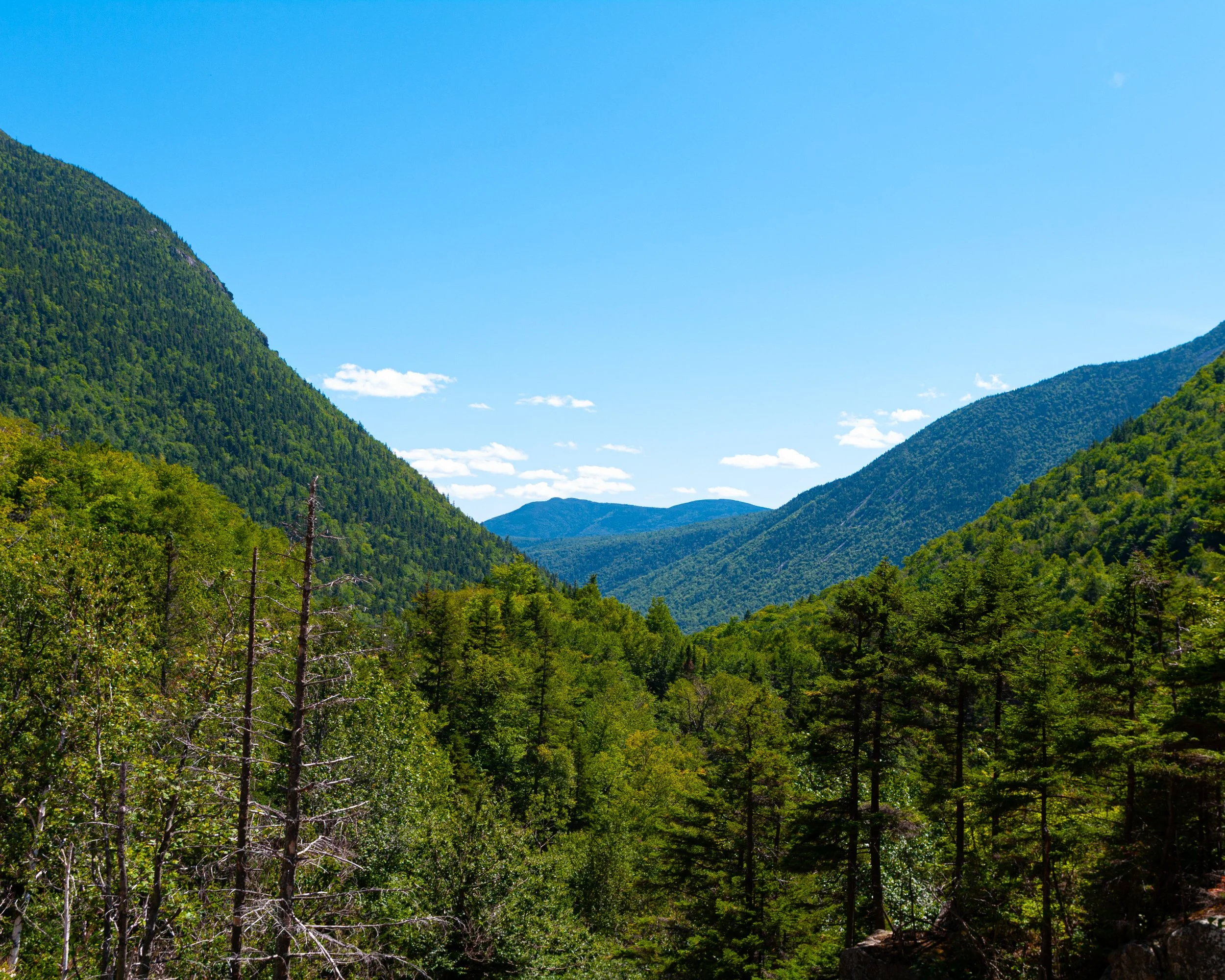 Crawford Notch in New Hampshire