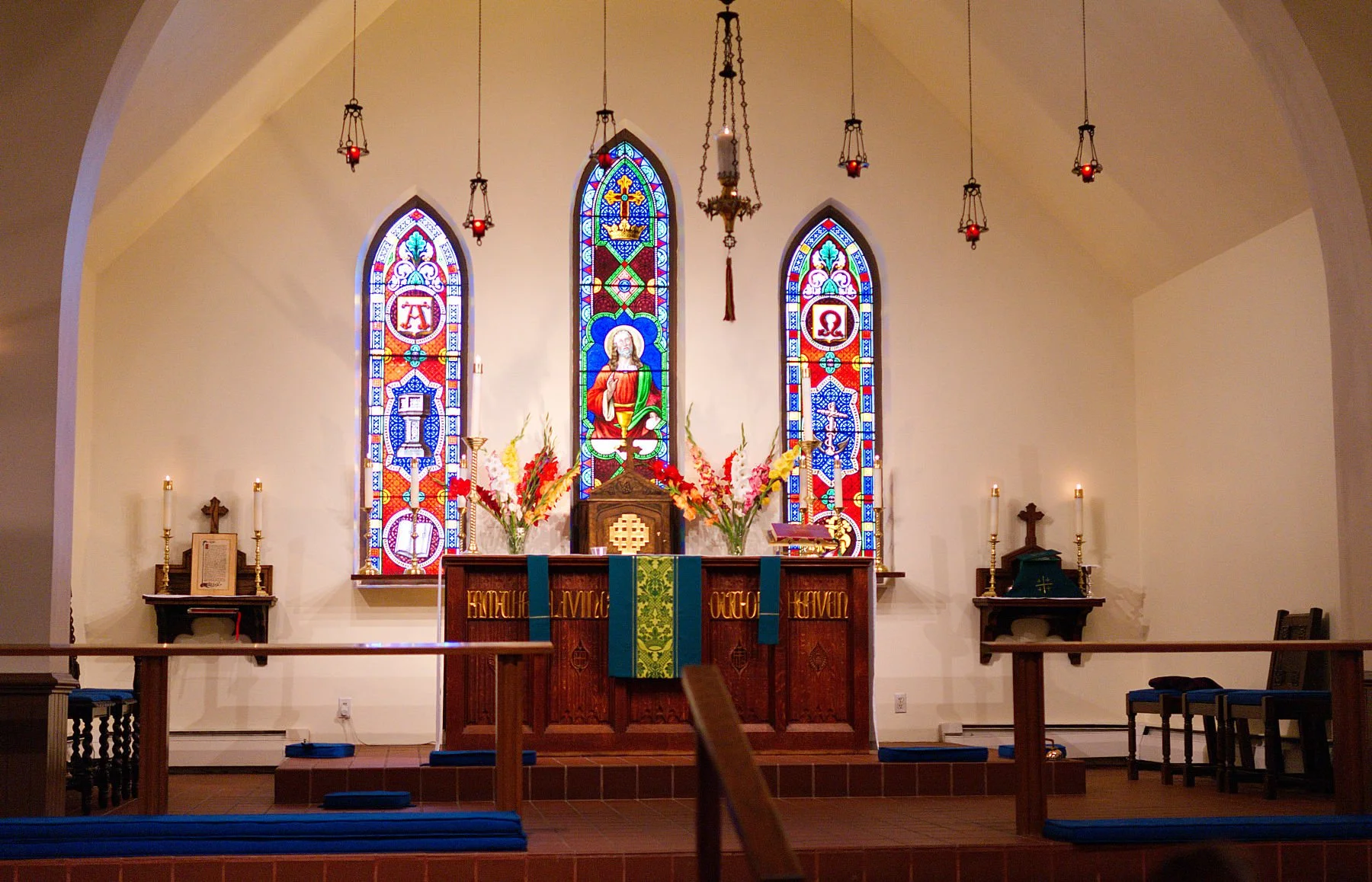 High Altar at Grace Church Hartford 