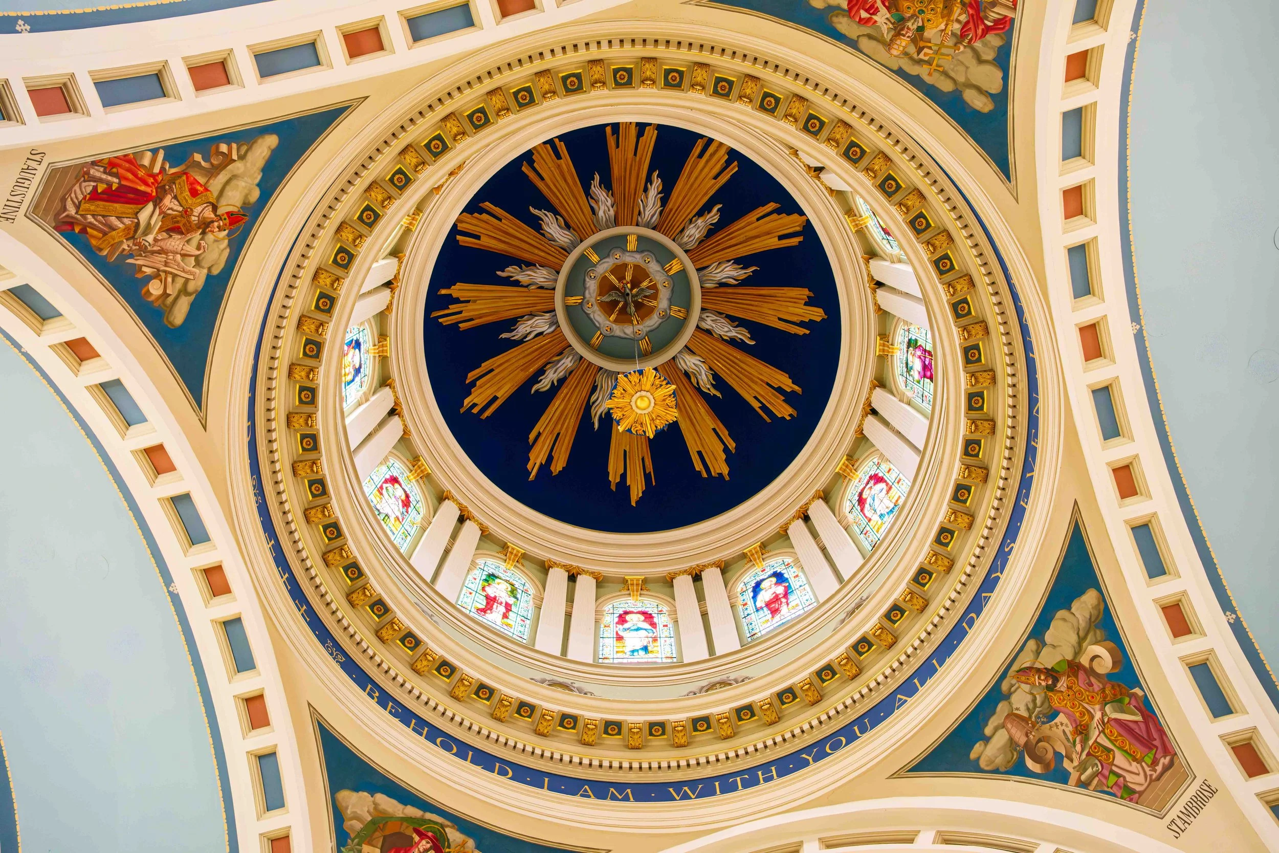 Interior of Dome at St Patrick Cathedral