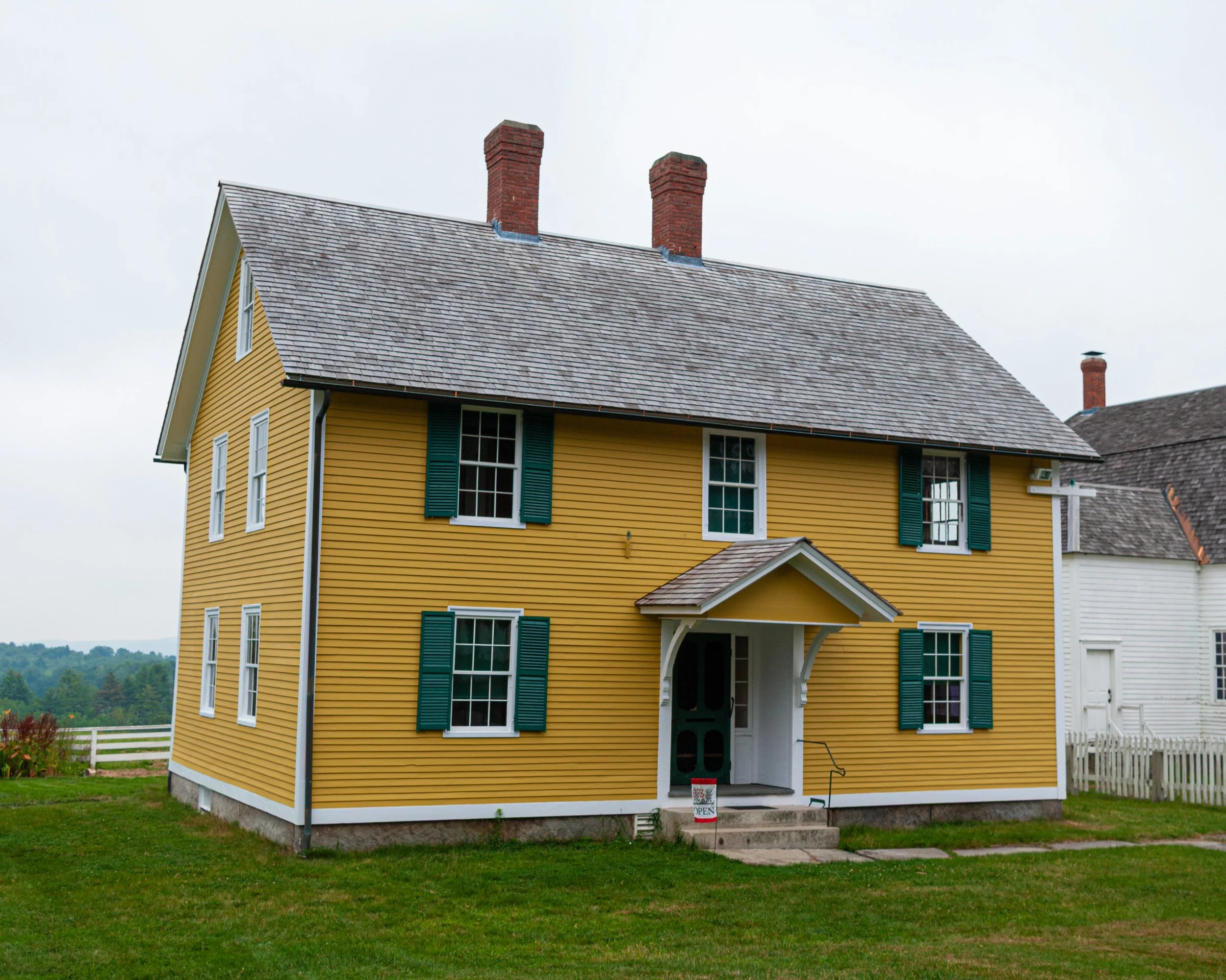 Shaker House in Canterbury, New Hampshire
