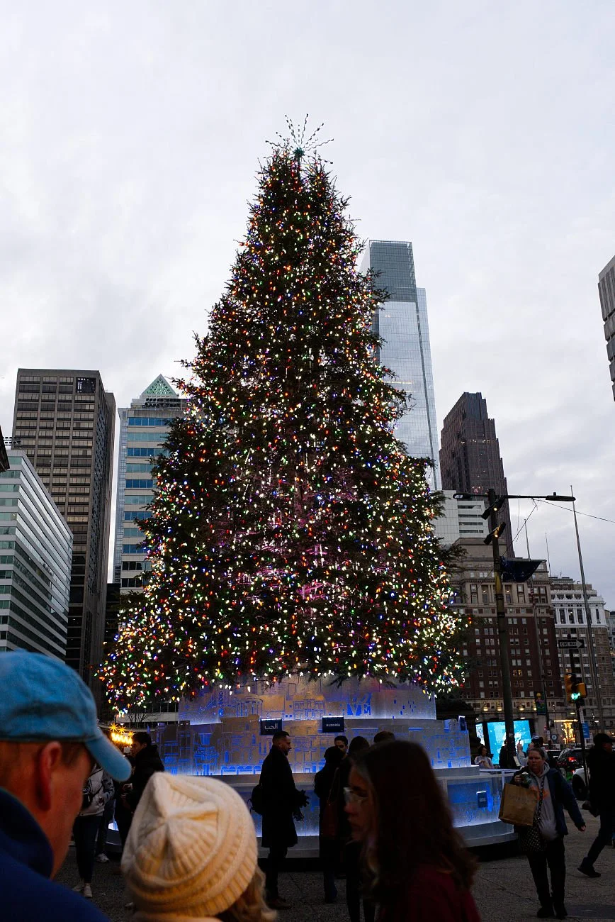 Christmas Tree at Philadelphia City Hall December 2025