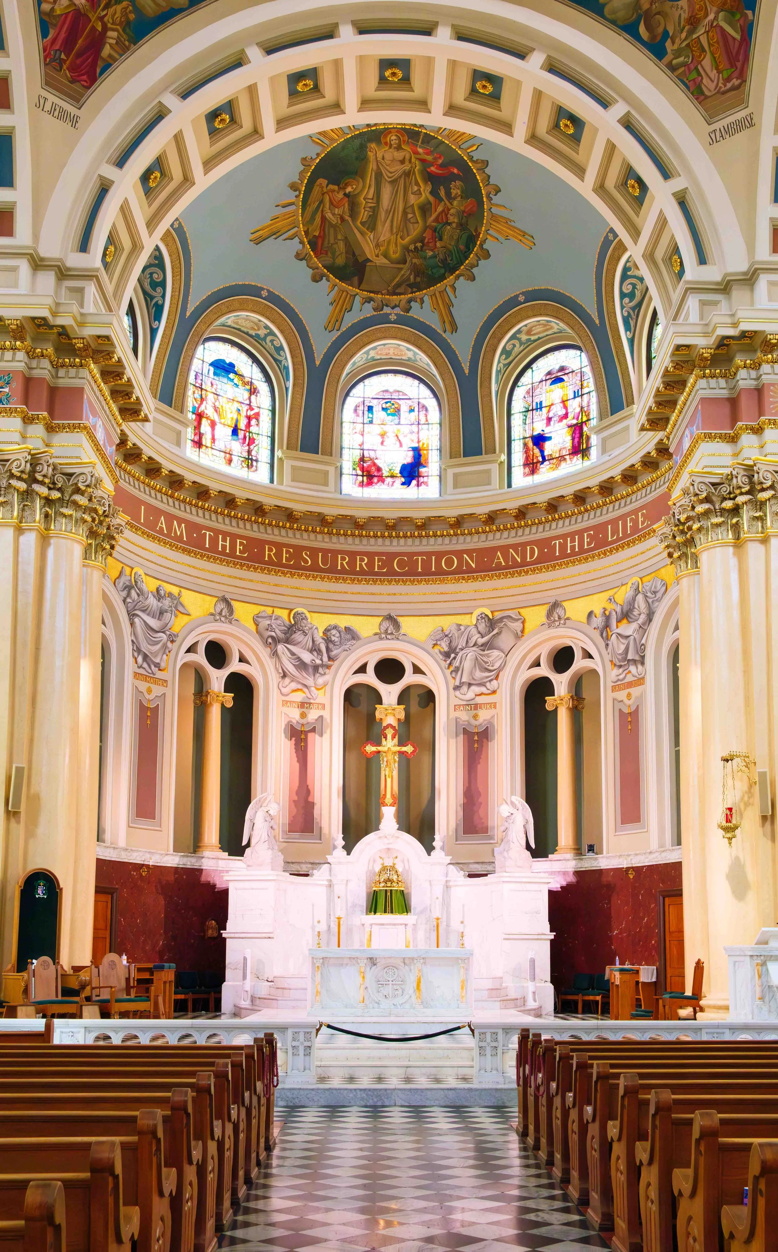High Altar and Apse at Saint Patrick Cathedral