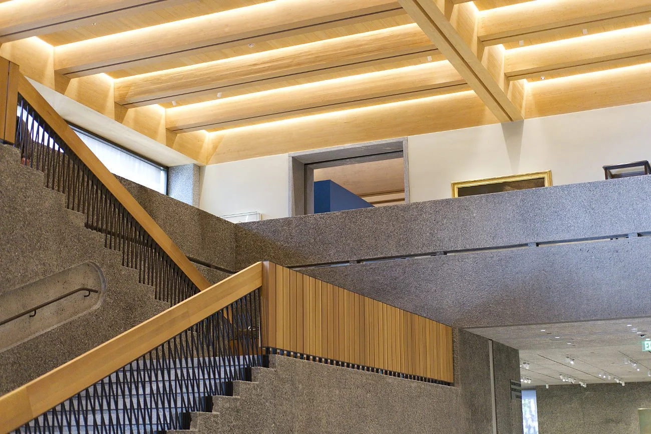 Great Hall and Staircase at Princeton Art Museum