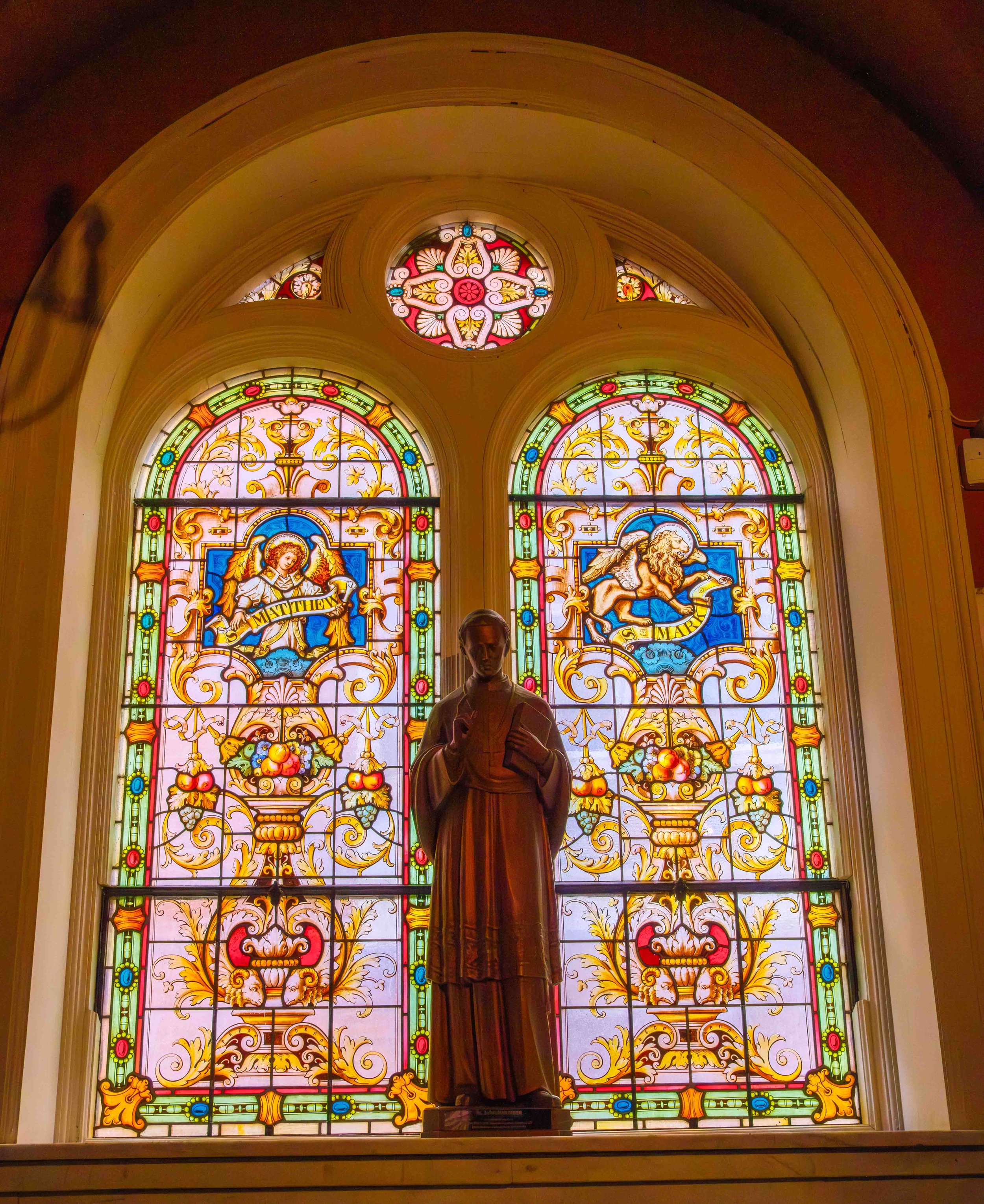 SS Matthew and Mark Window at Saint Patrick Cathedral 