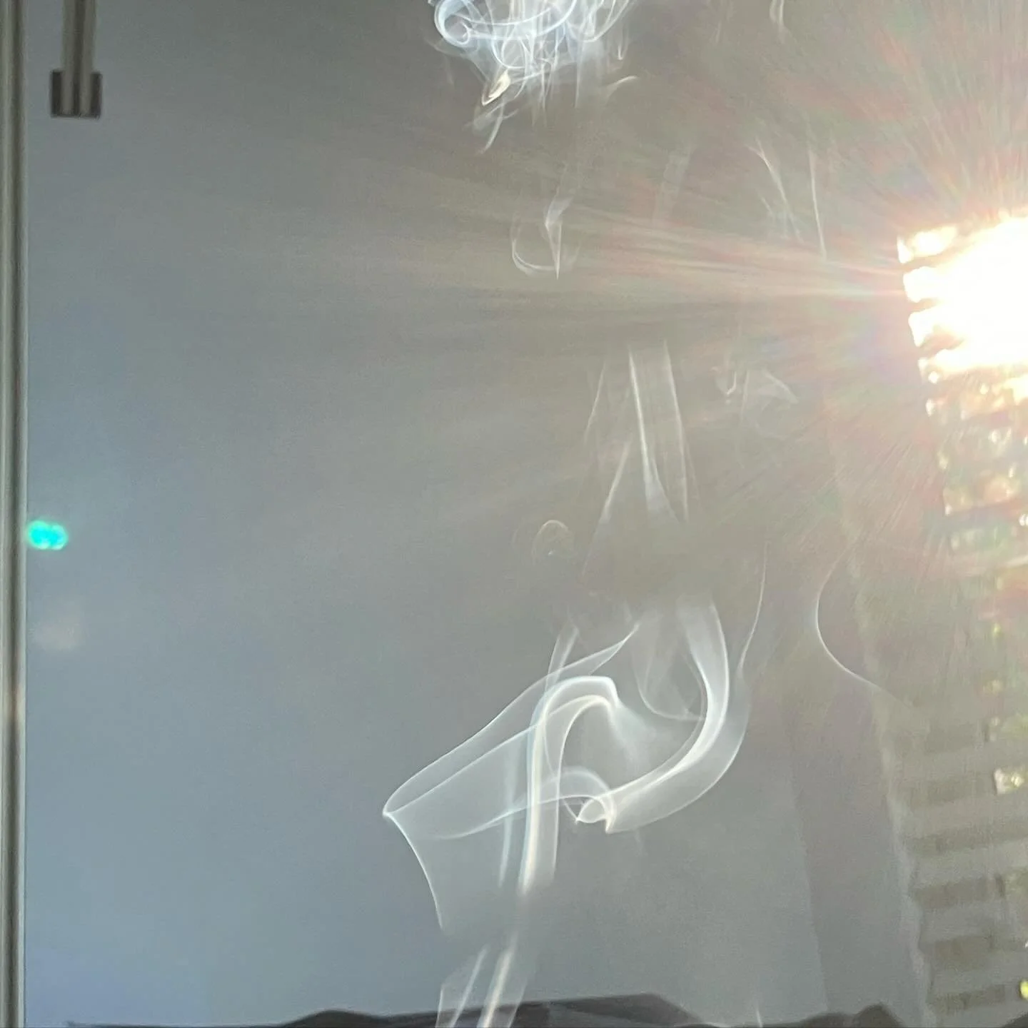 Smoke in the morning light, what a great way to start the day