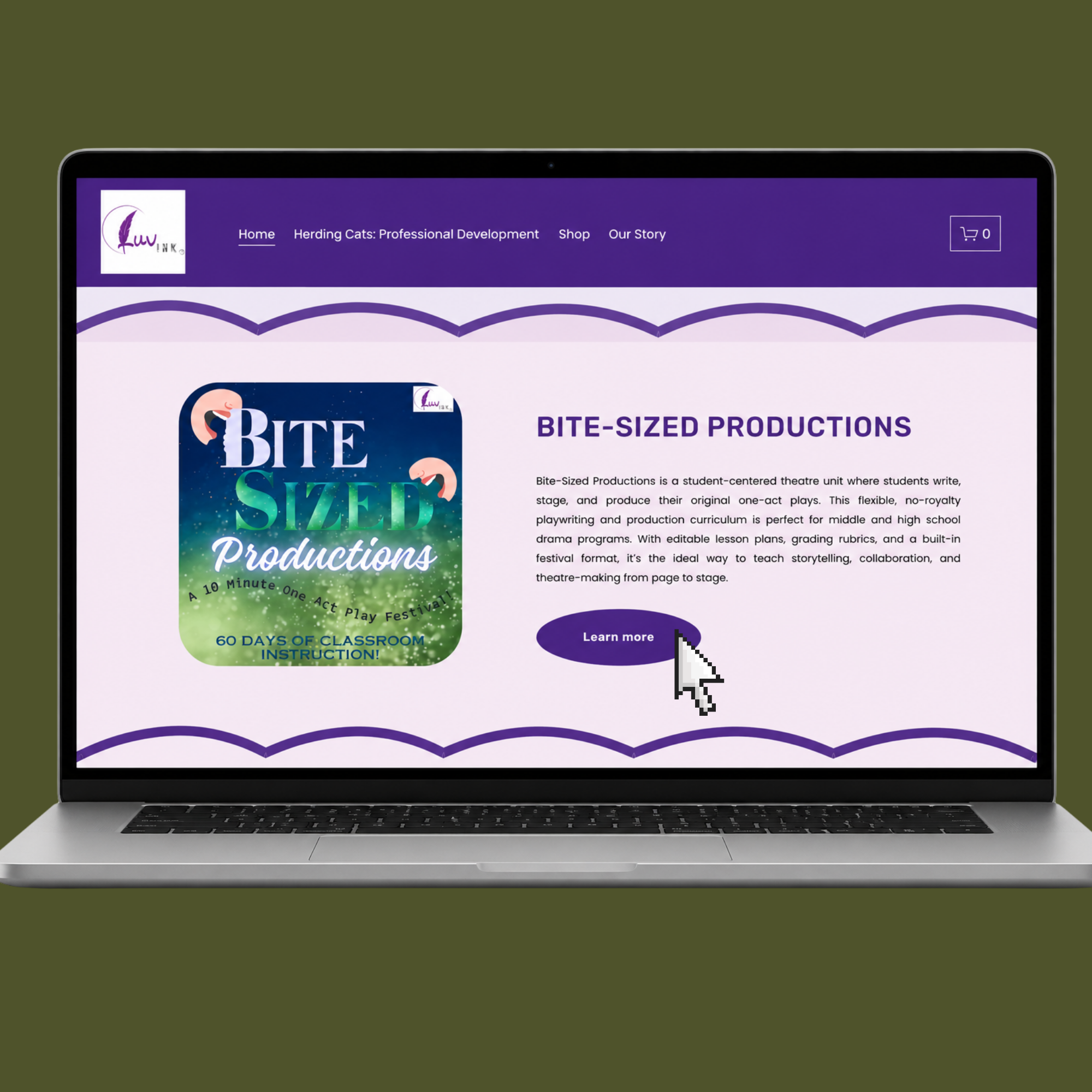 LuvInk — E-commerce