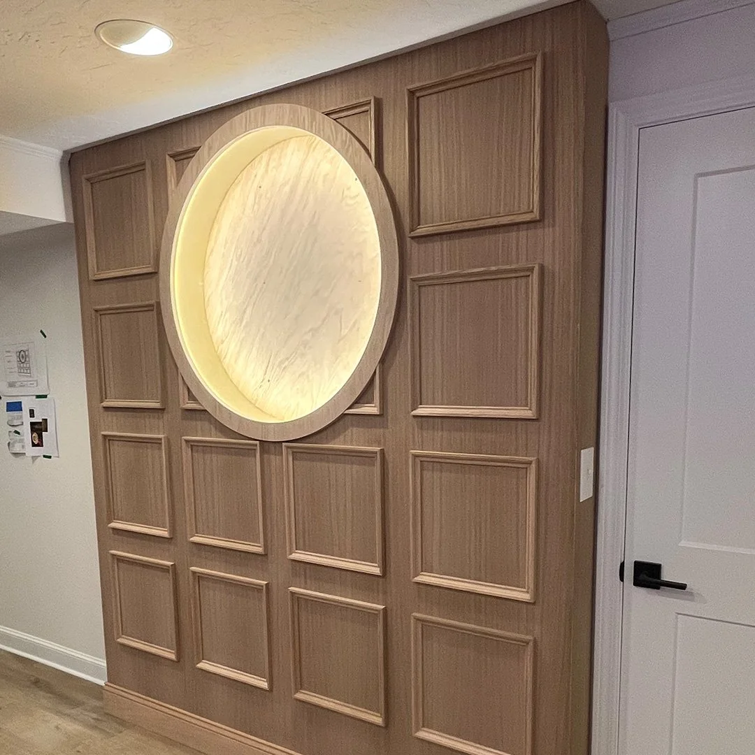 Custom Game Room Wall for Dartboard