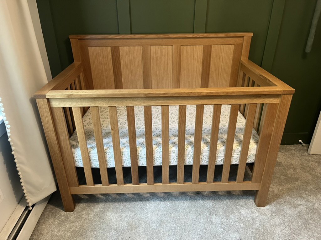 Custom Wooden Crib
