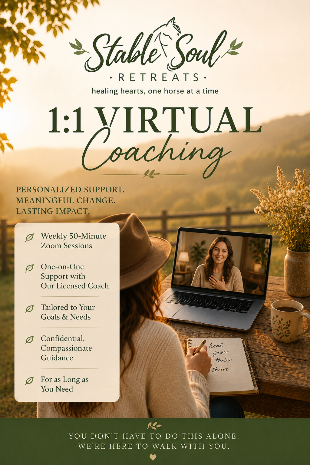 1:1 Virtual Coaching