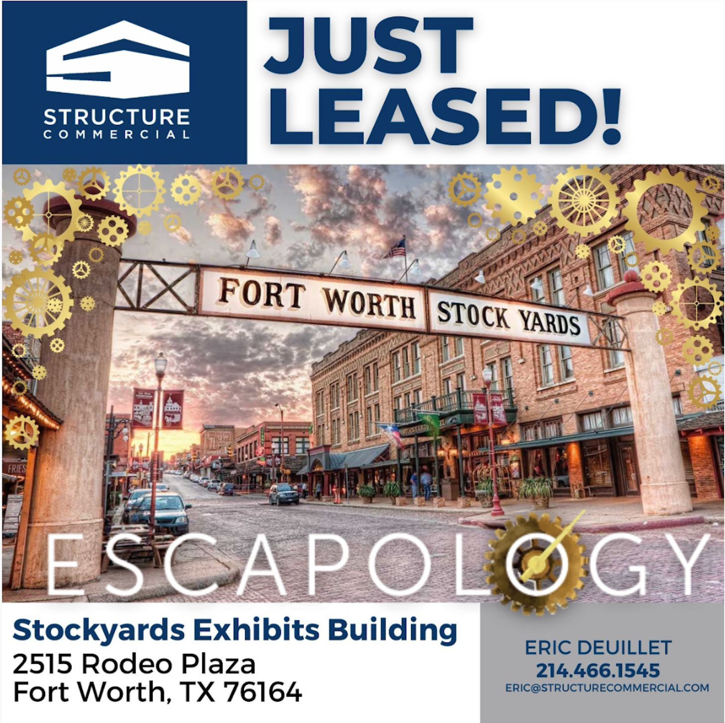 Escapology is Coming to the Fort Worth Stockyards!