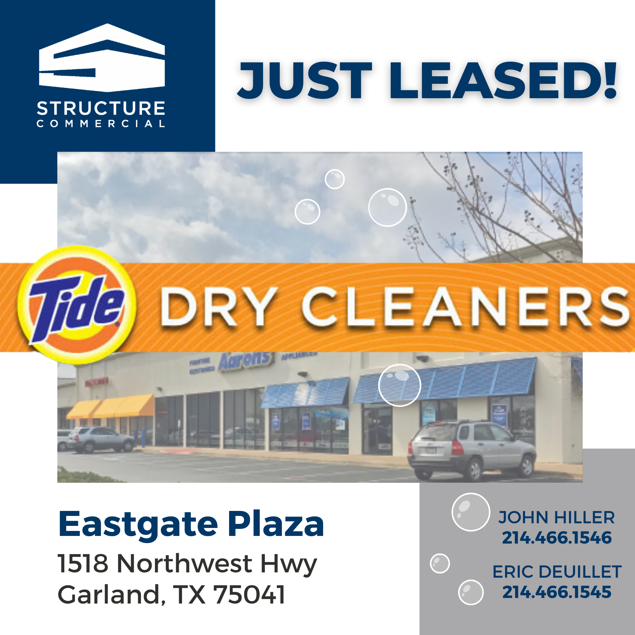 Tide Cleaners Coming to Eastgate Plaza