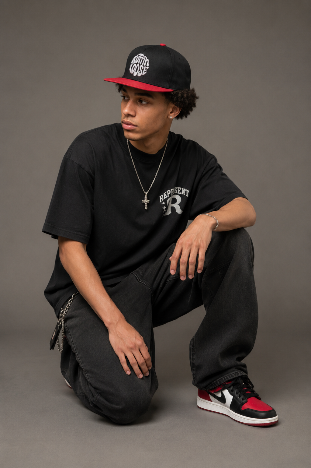 KL Black/Blue Snapback Hat