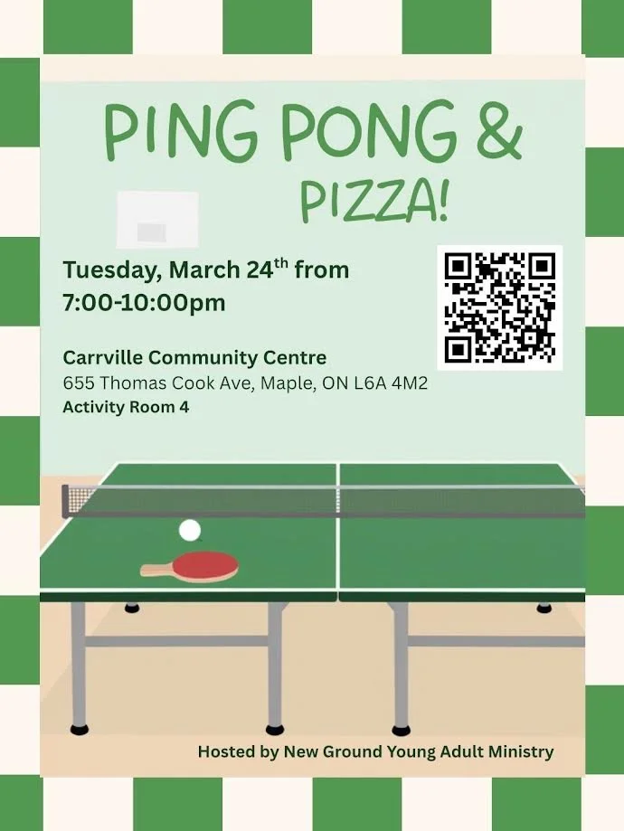 Ping-pong &amp; pizza - Carville Community Centre