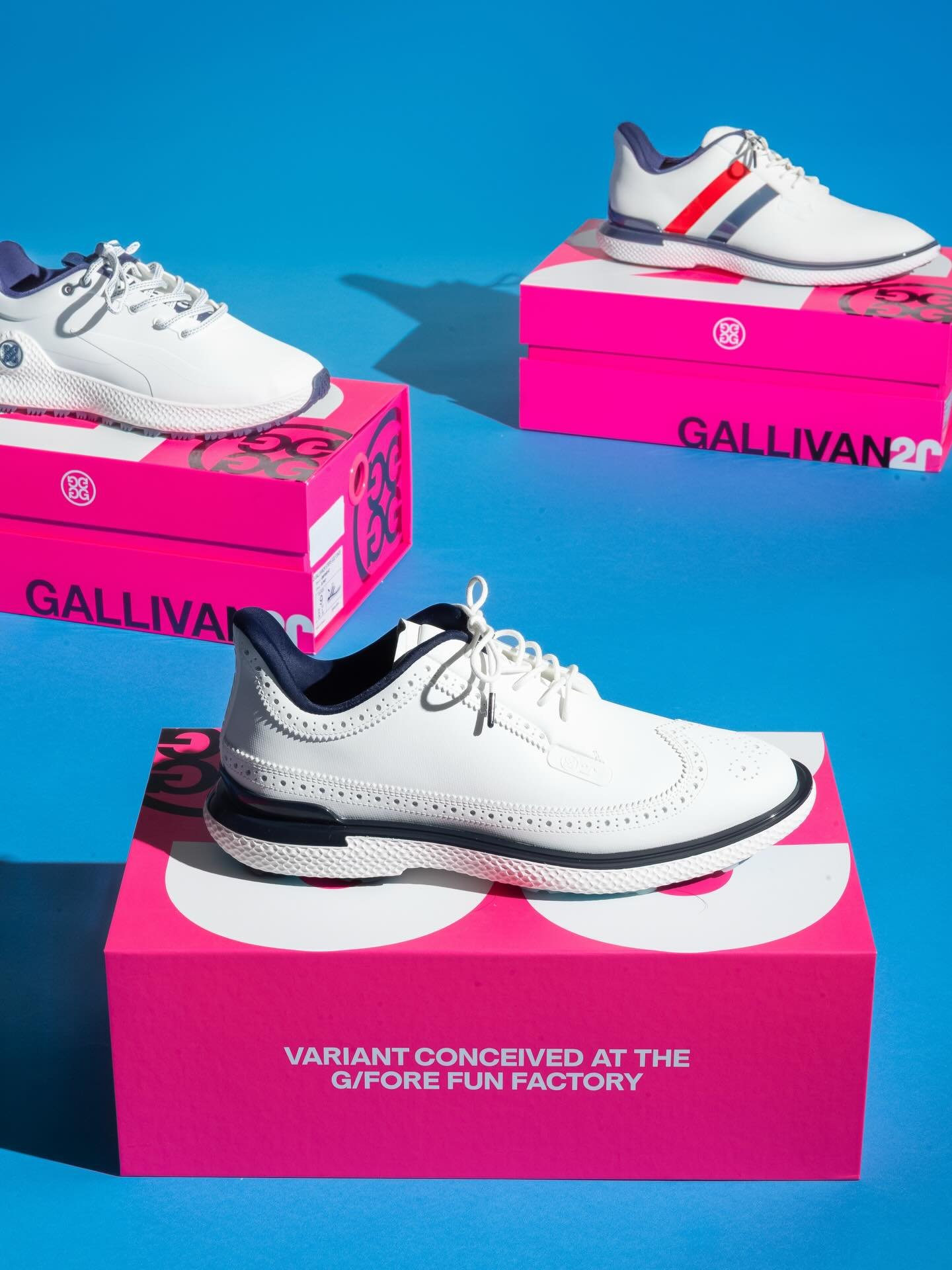 Step up your game 👟
G/FORE golf shoes now available&mdash;4 styles, elite comfort, unmatched quality.

Thanks @golfclubvisuals for the crisp photos!