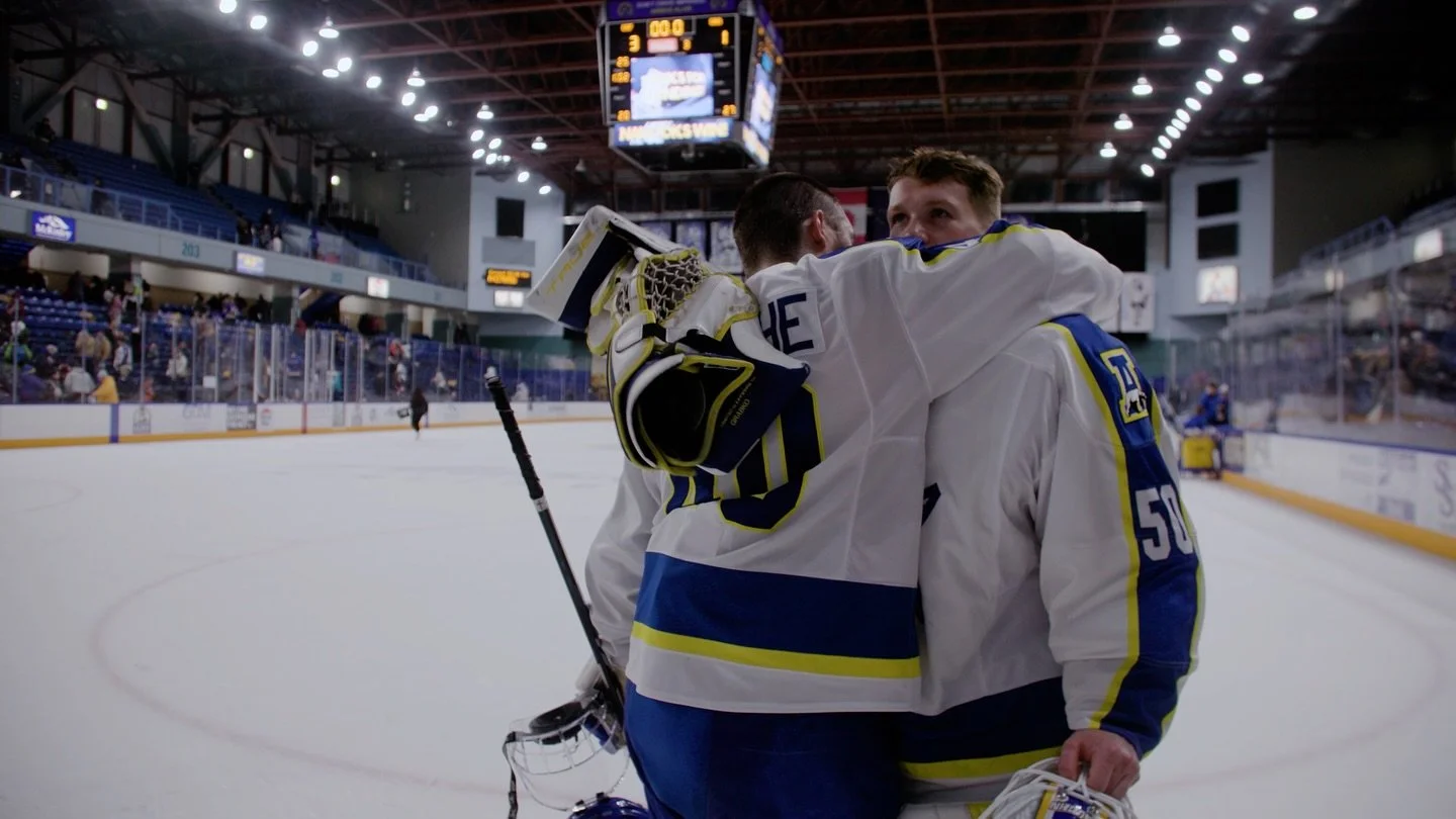 STILLS from &ldquo;In the Trenches: 100 Years of Alaska Hockey&rdquo;🏒

If you told me last summer that I would produce a feature-length documentary about a hockey team in Alaska, I wouldn&rsquo;t have believed you. Over the last 13 months, I have s