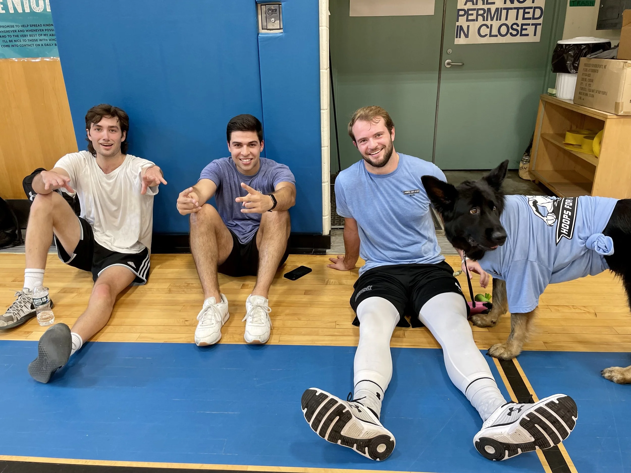 Hoops for Hyde - all are welcome, INCLUDING DOGS!