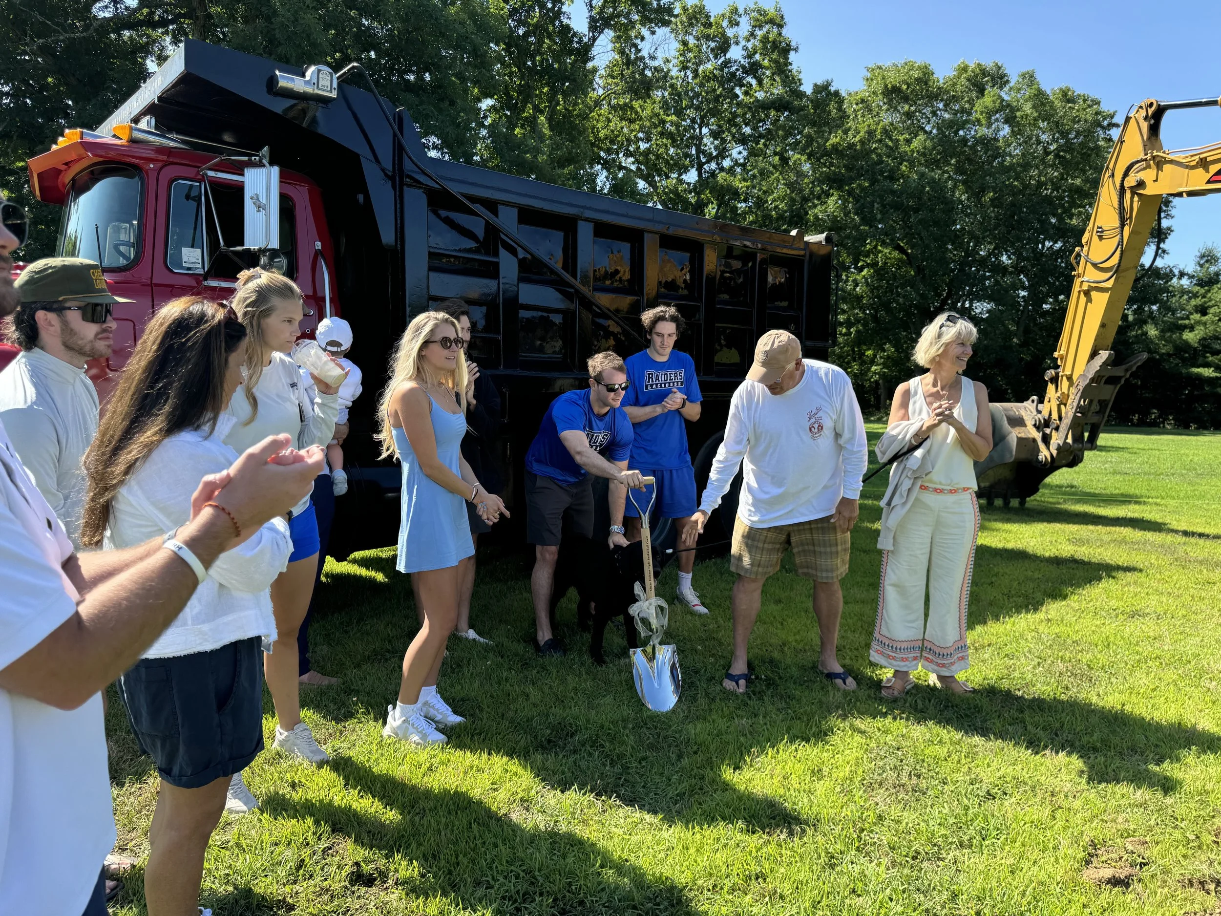 Chase Rideout Hyde Memorial Court Groundbreaking
